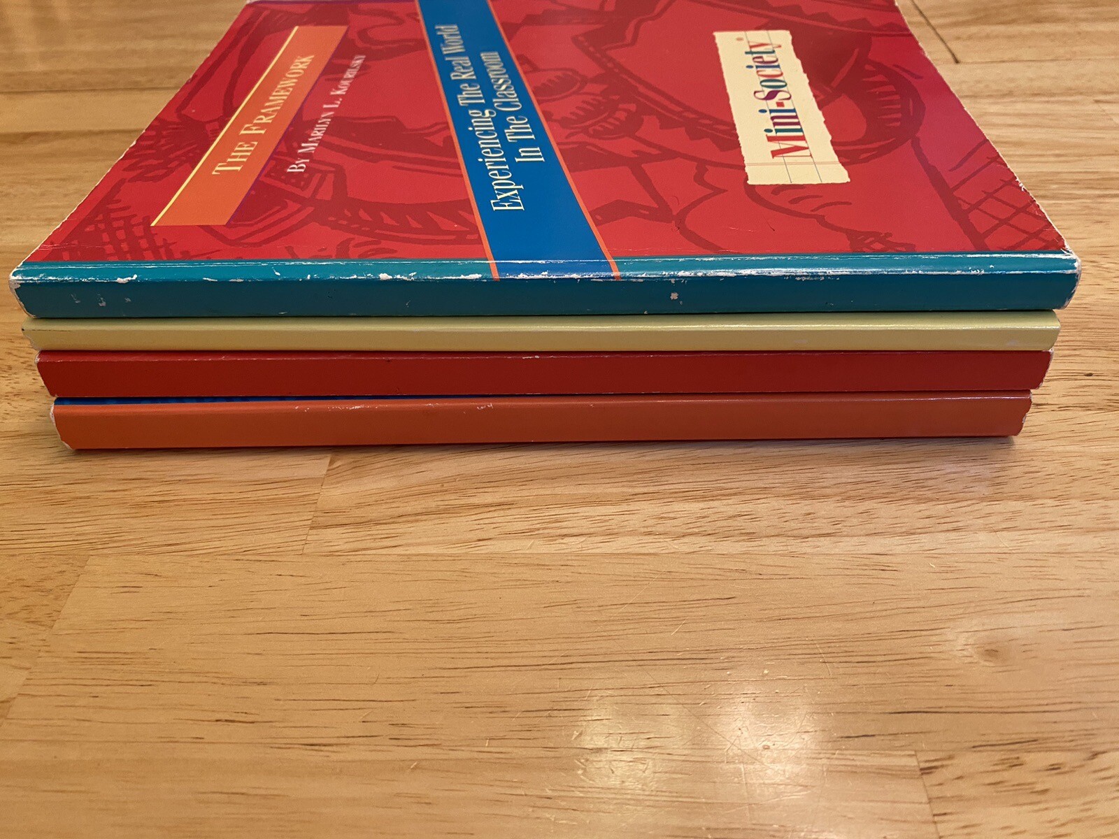 Lot of 4 Mini-Society Economics, Entrepreneurship/Law & Ethics/Real World