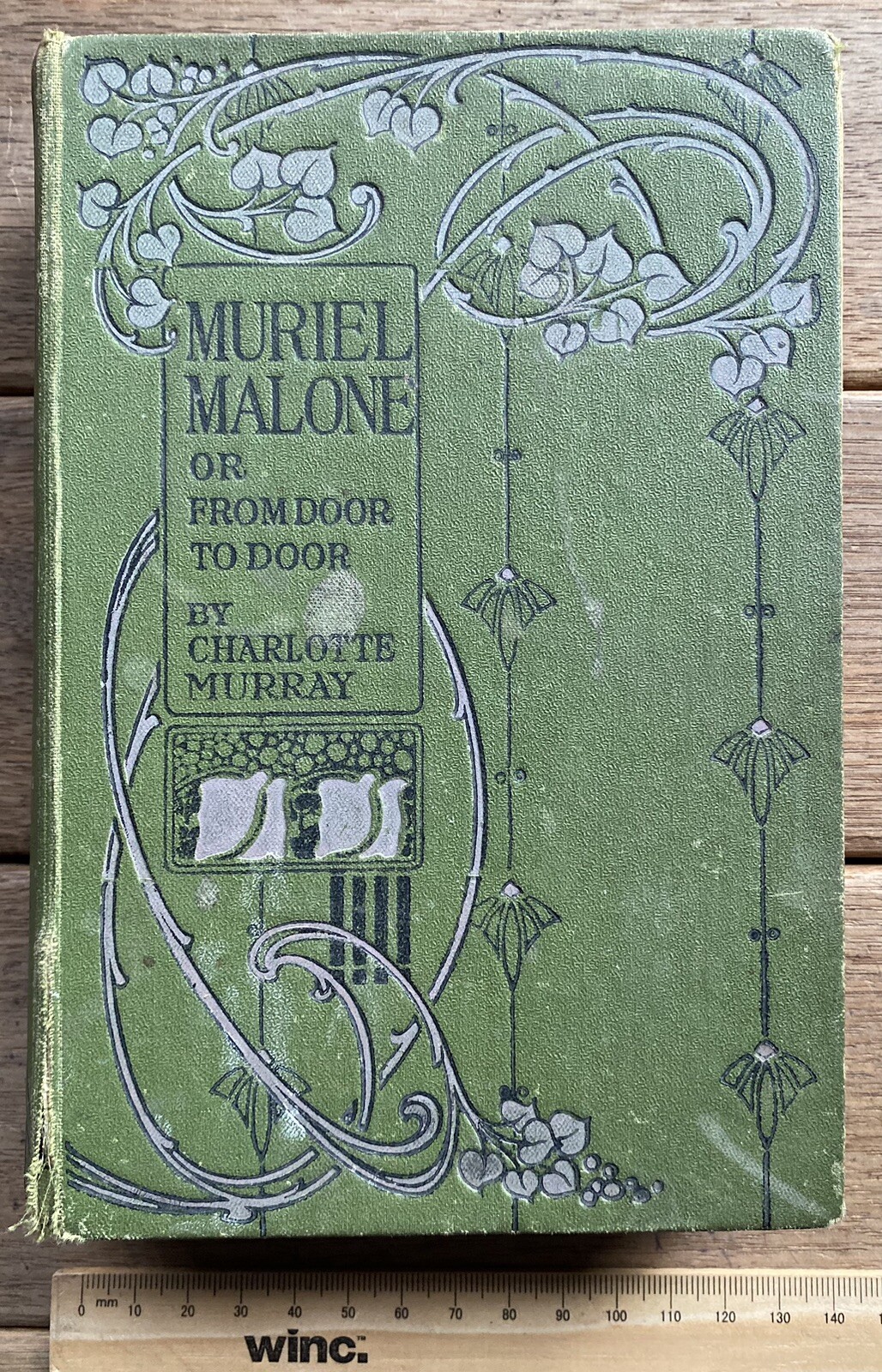 Muriel Malone or From Door to Door by Charlotte Murray (c1913 Antique Hardcover)