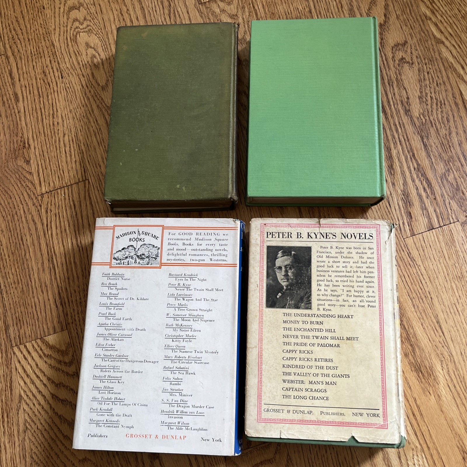 Lot 4 Vtg Peter B. Kyne Novels 1910s-1930s HC Comrade Cappy Enchanted Also Serve