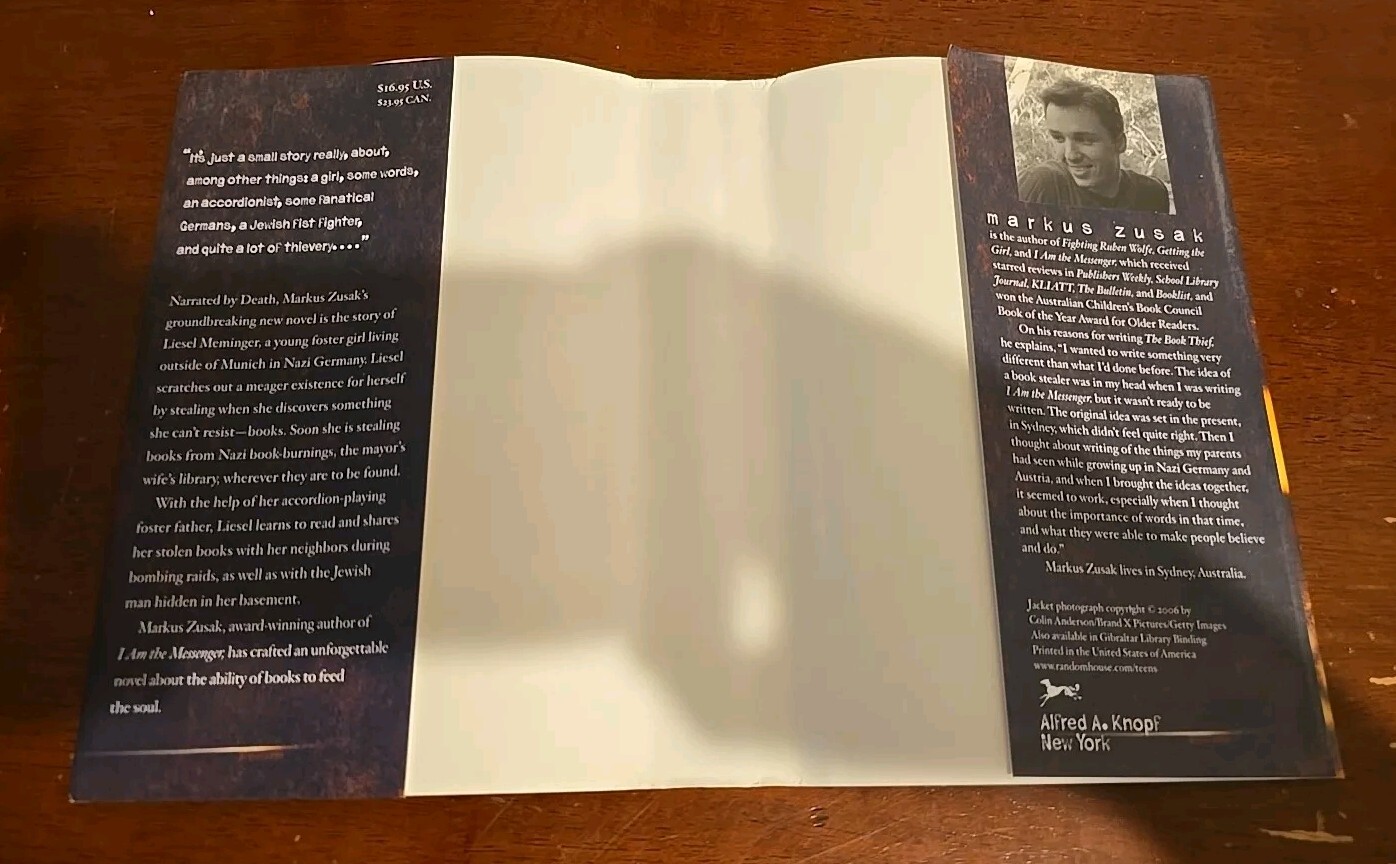 The Book Thief by Markus Zusak First American Edition Hardcover Rare 2006