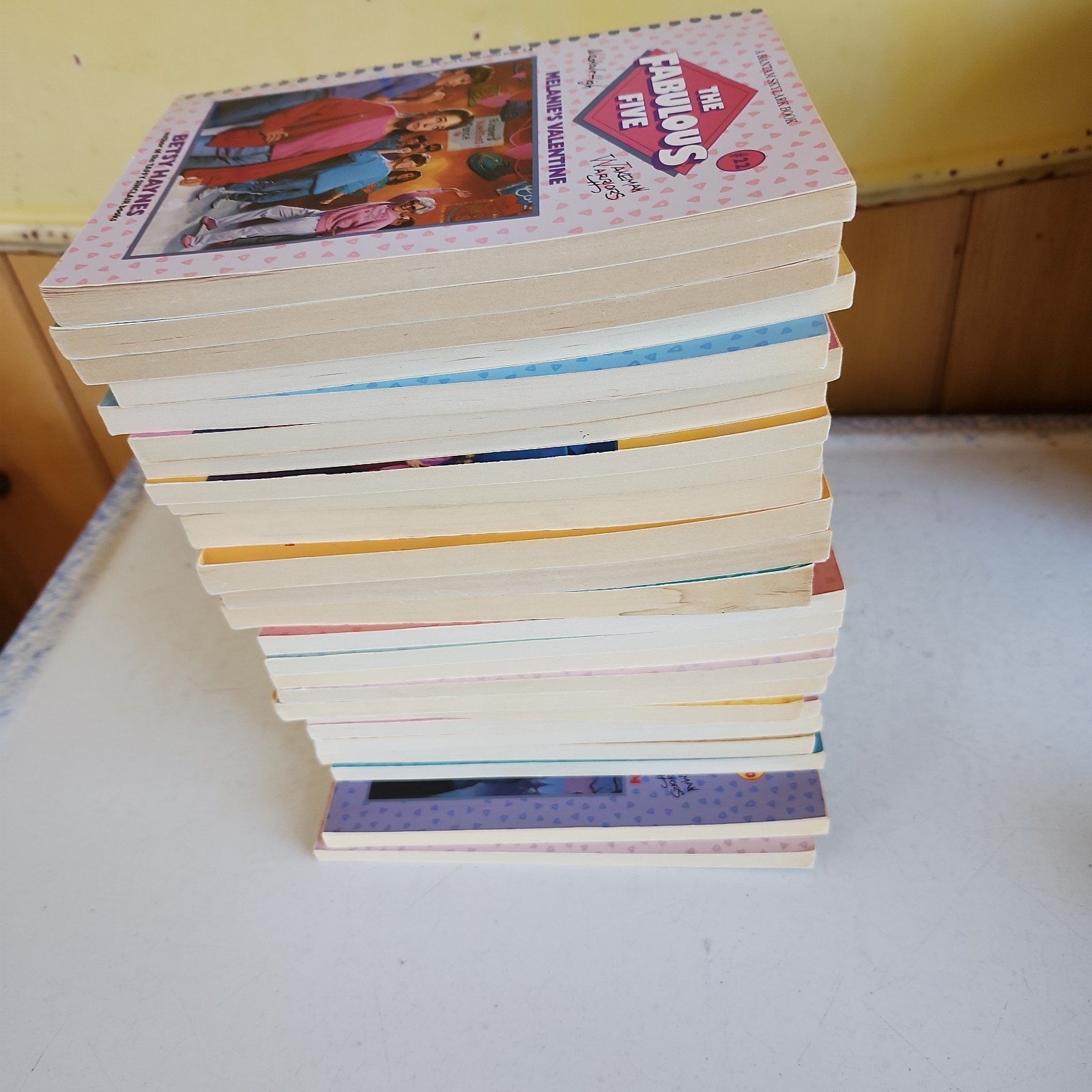 Lot of 26 The Fabulous Five Betsy Haynes Vintage Paperback Books