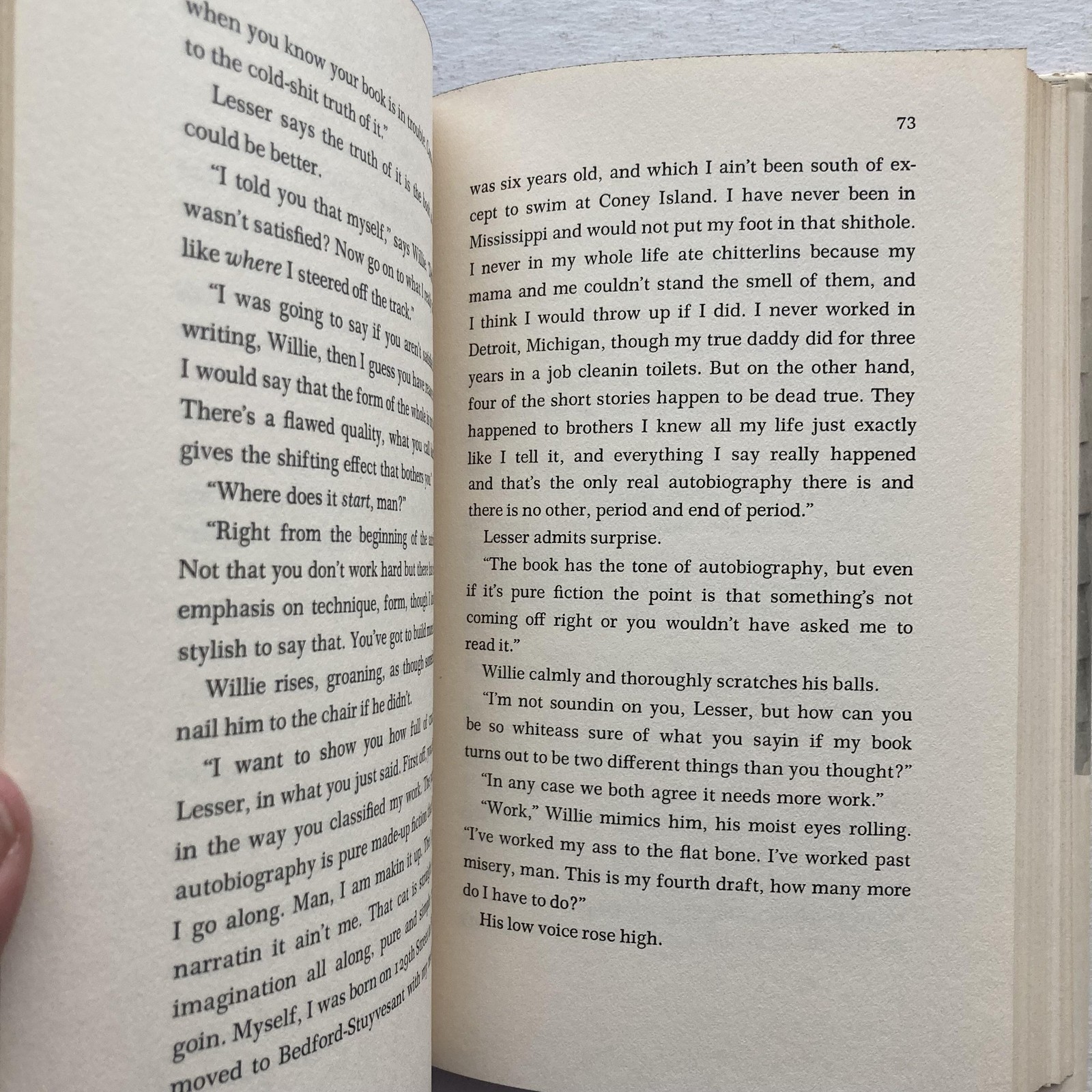 Vintage The Tenants Bernard Malamud 1971 First Printing Hardcover w/ Dust Jacket