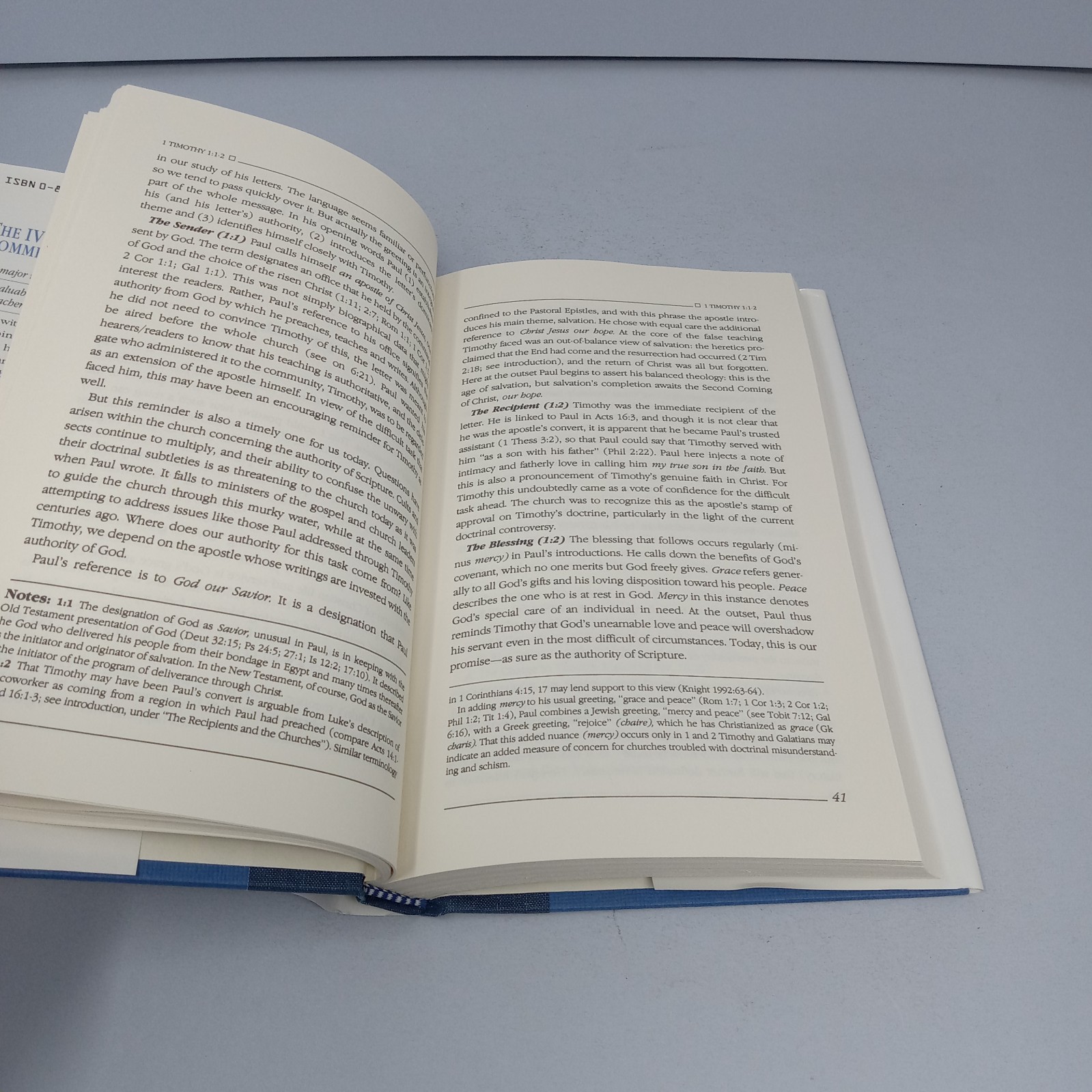 1–2 Timothy & Titus: 1994 InterVarsity Press Hardcover by Philip H. Towner