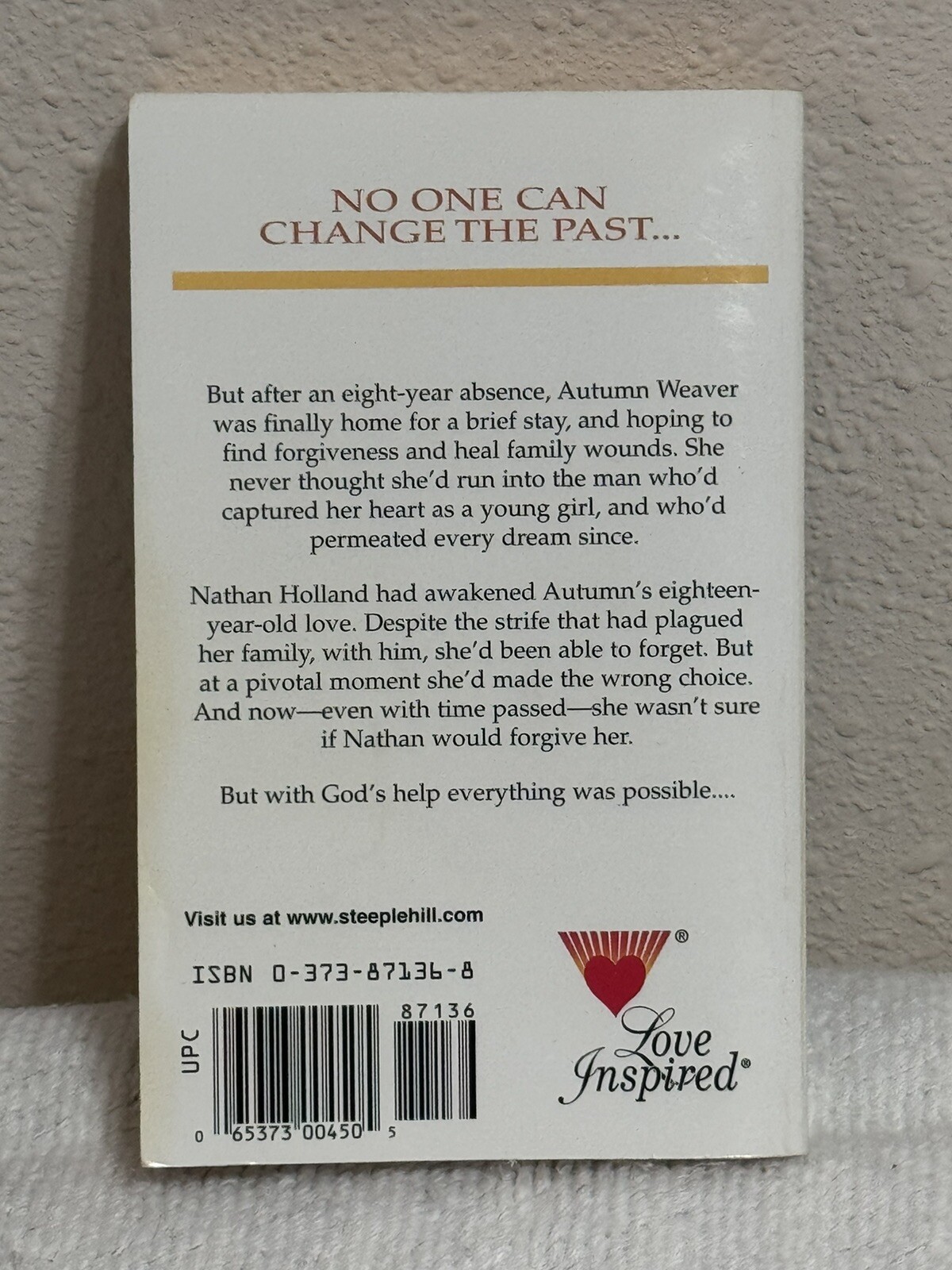 Steeple Hill Love Inspired Series Lot 4 Paperback Books
