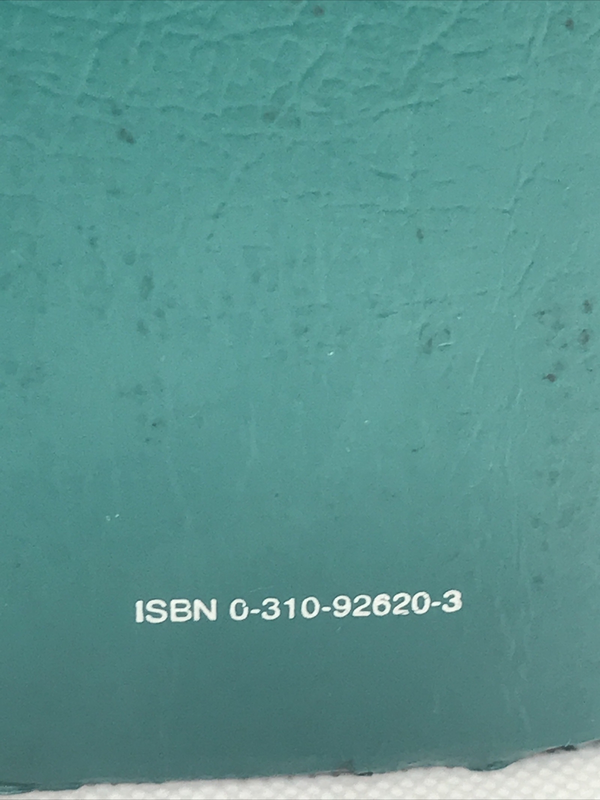 Holy Bible 2001 by Zondervan Staff Teal Imitation Leather NIV International