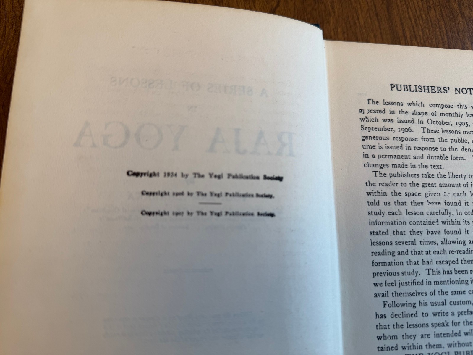 Raja Yoga or Mental Development – Yogi Ramacharaka HC 1934