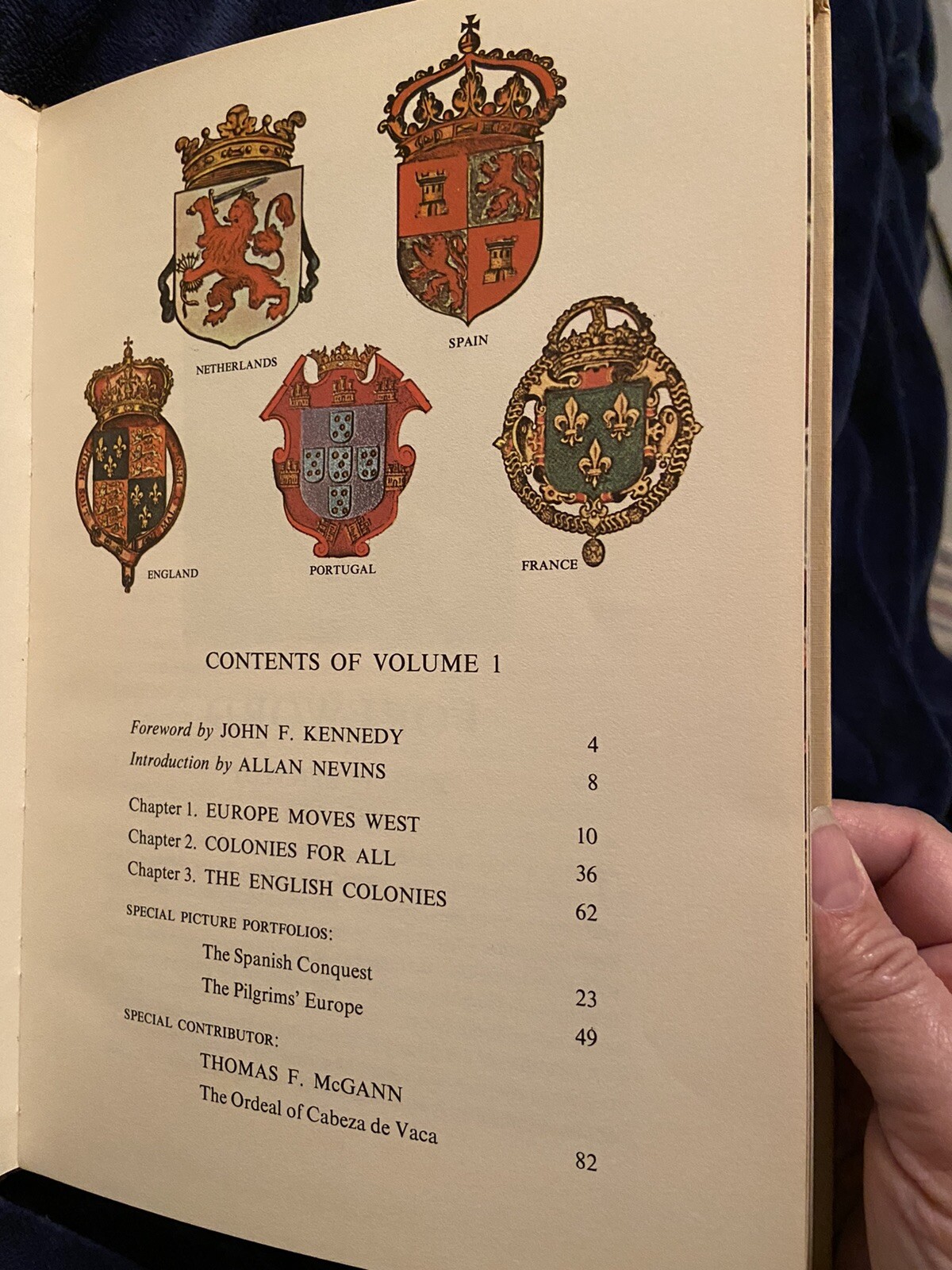 AMERICAN HERITAGE Volume 1 HARDBACK BOOK 1963 The New World