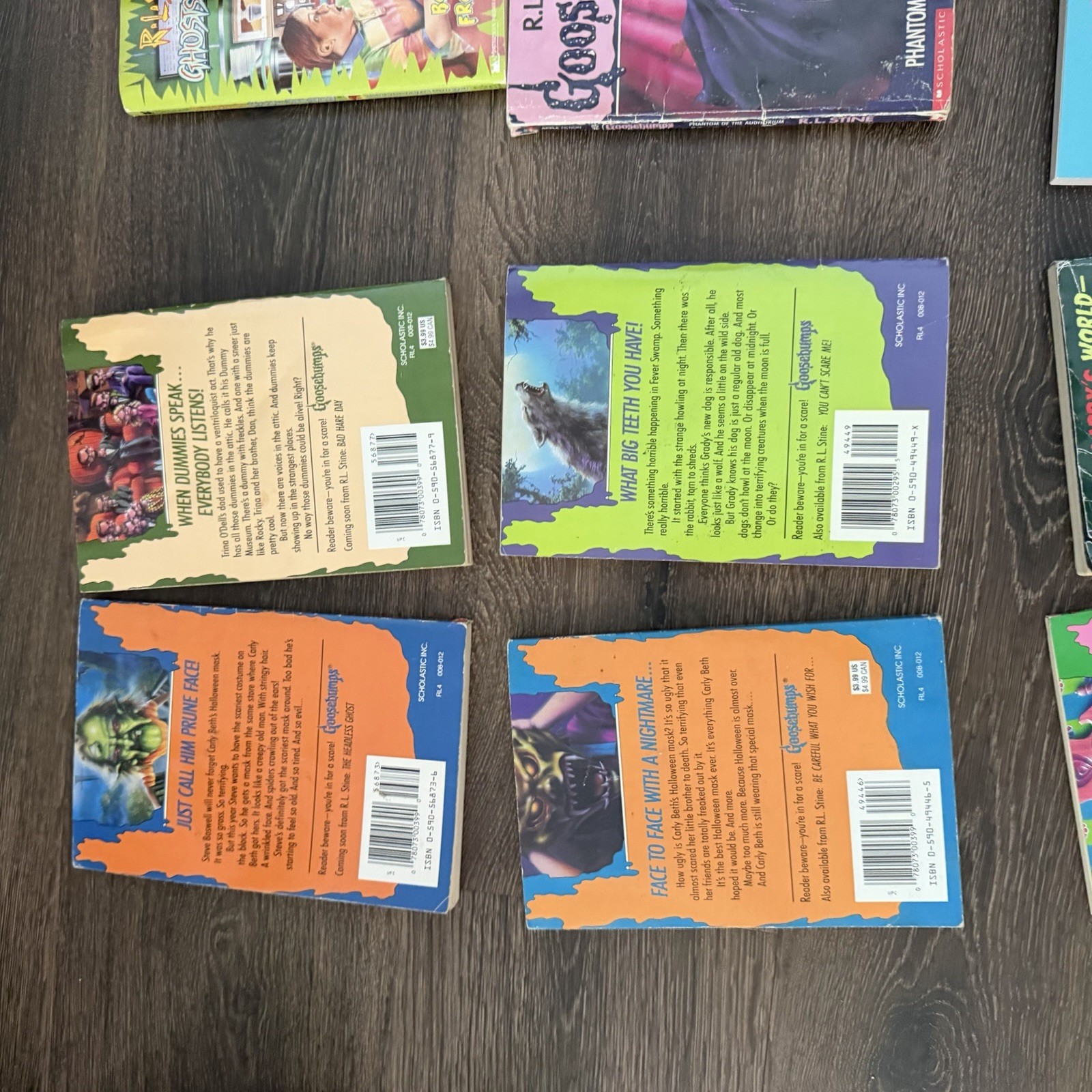 R.L. Stine Goosebumps Fear Street Shivers Book Lot of 15 Scholastic PB