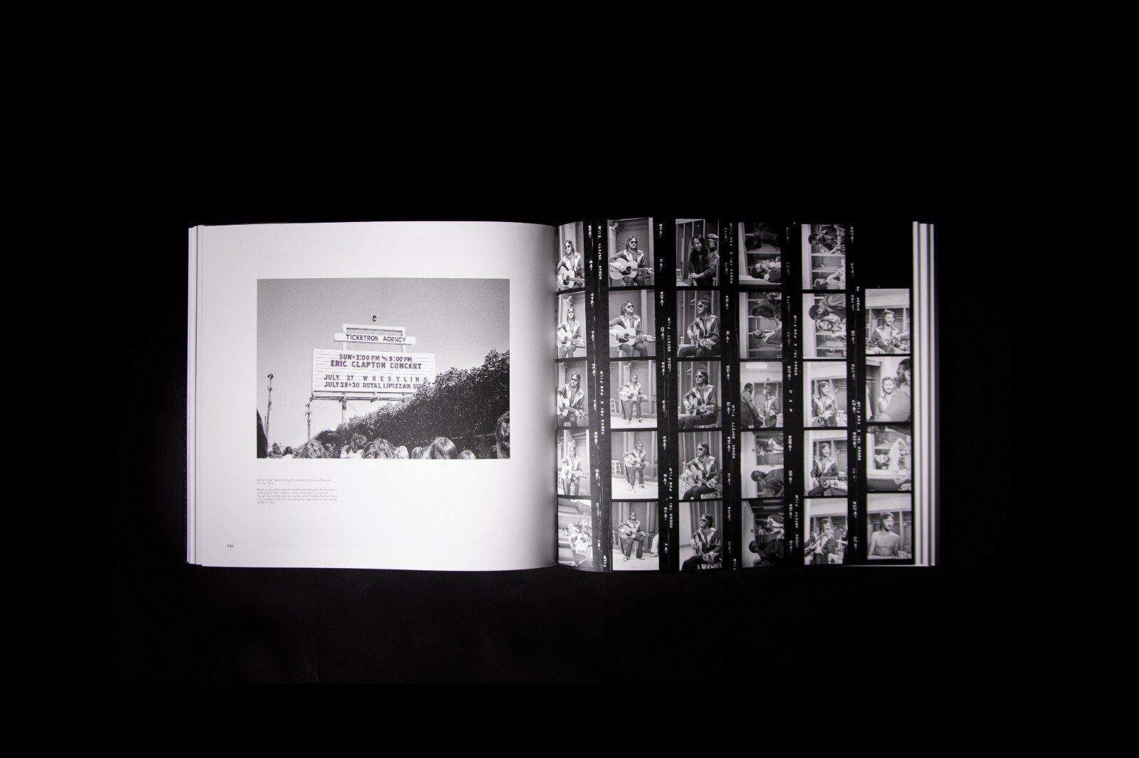 Eric Clapton Live History Book