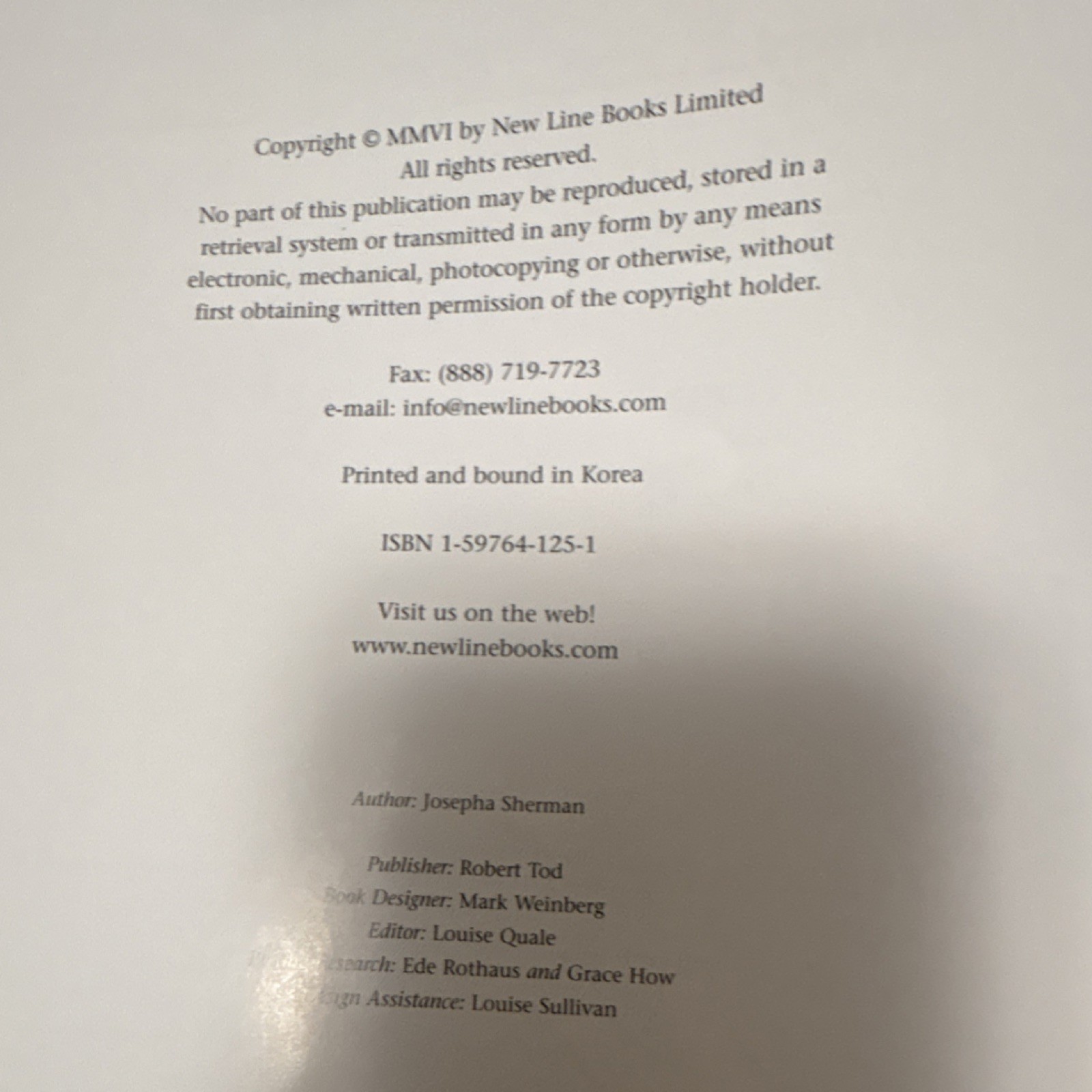 Josepha Sherman, Indian Tribes of North America, Newline Books, 2nd Ed, 2006 HC