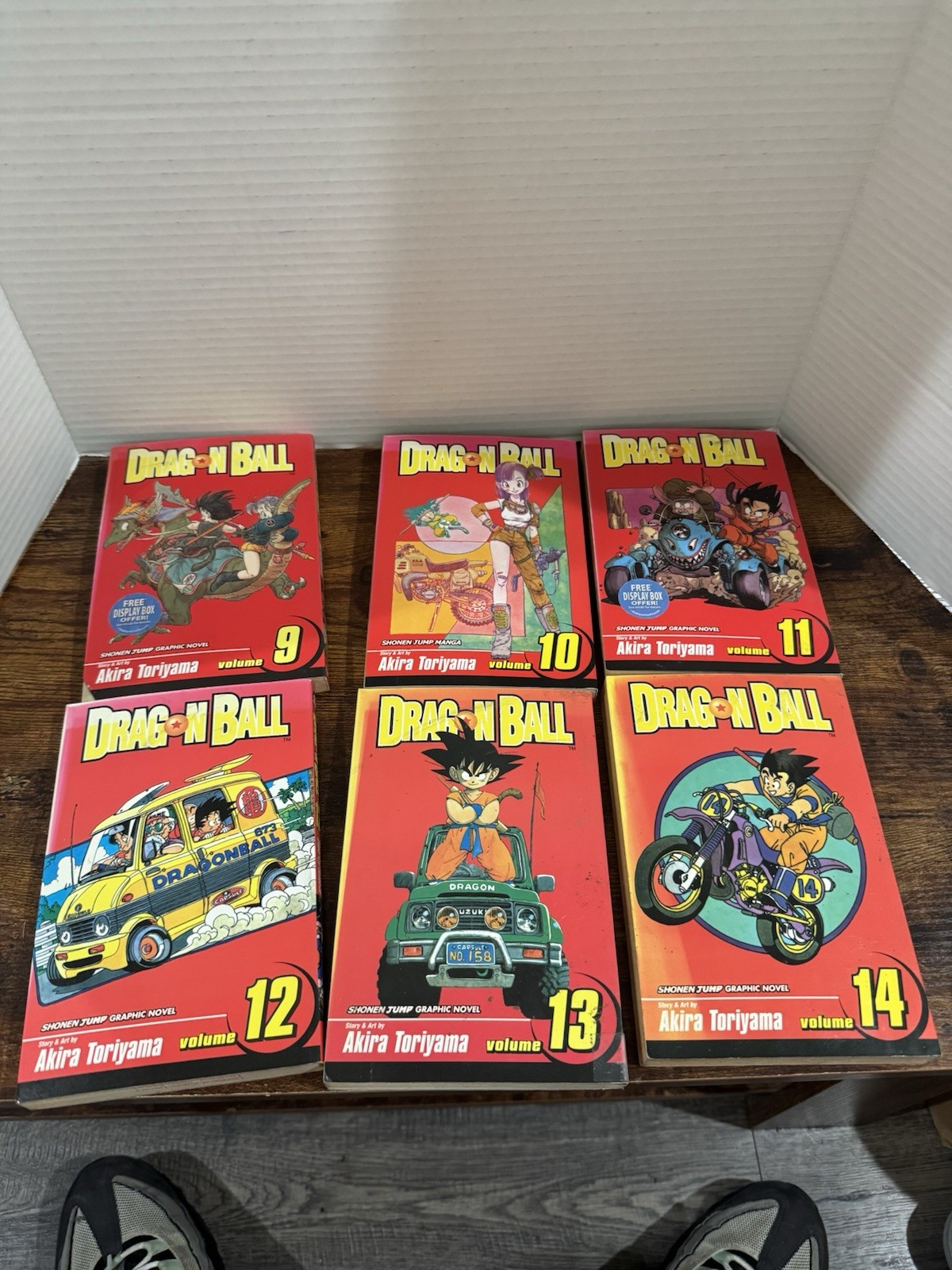 18 Book Dragon Ball Shonen Jump Vol 1-14 Manga Book Set Akira Toriyama Viz Media