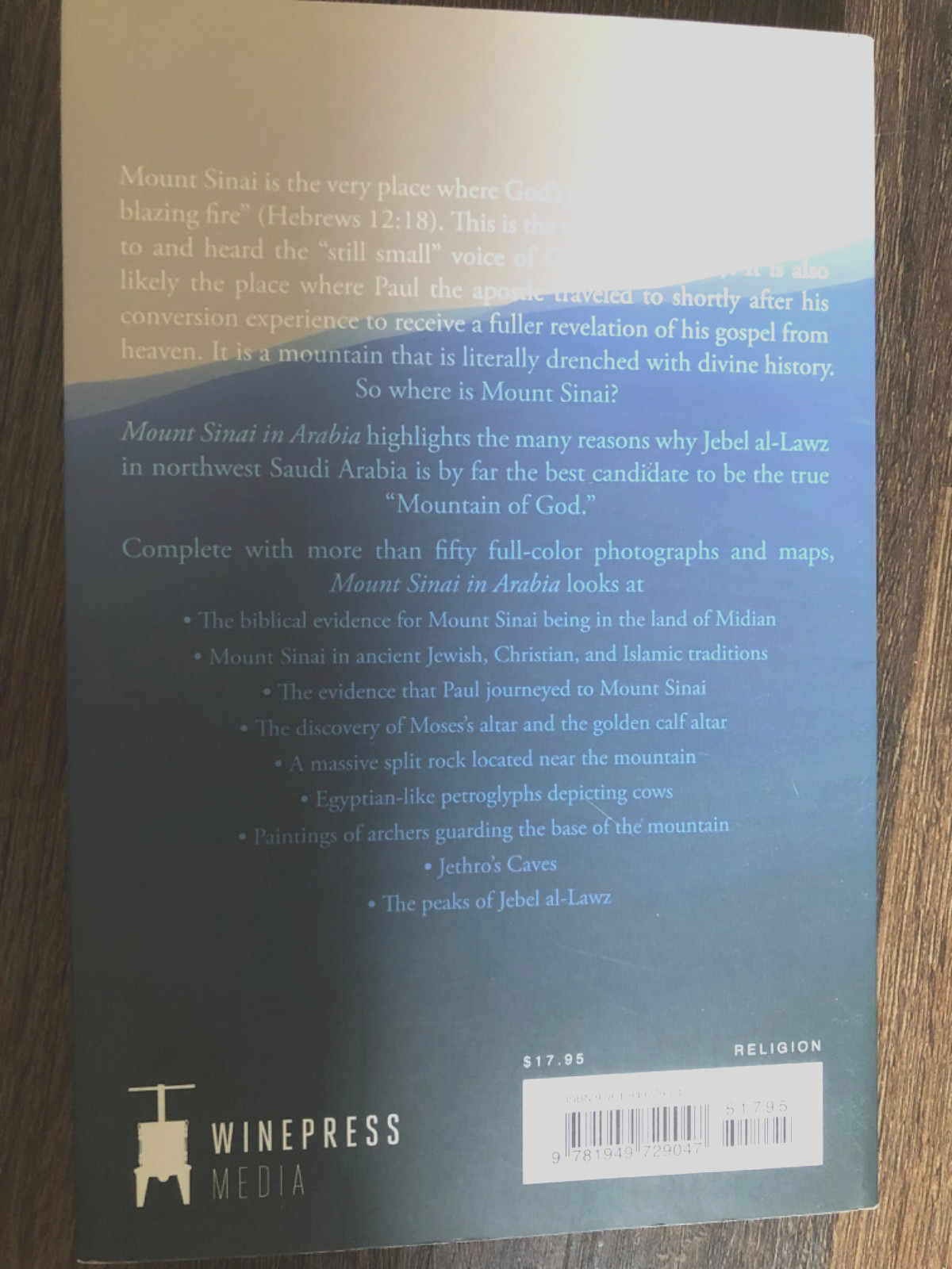 Mount Sinai in Arabia SIGNED COPY