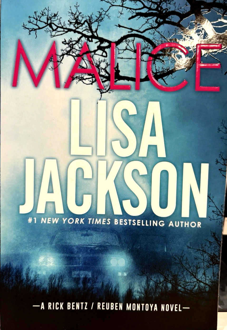 „MALICE“~A NOVEL by LISA JACKSON~VGC~PAPERBACK~THRILLER~504 Pages~