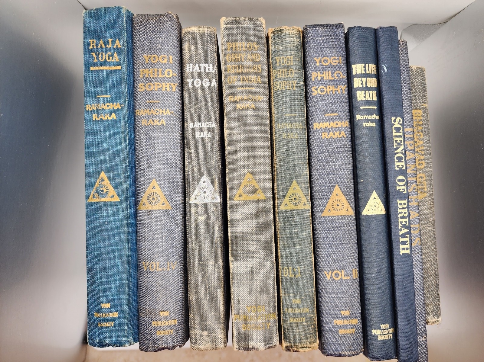 Yogi Ramacharaka Lot of 10 books. One owner. See photos for titles