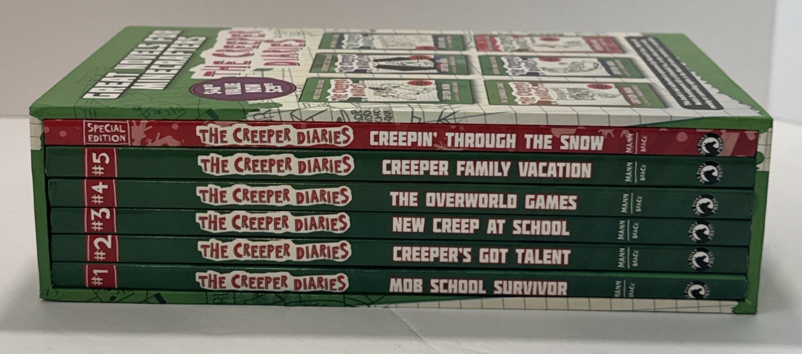 The Creeper Diaries Box Set: Six Unofficial Adventures for Minecrafters Book Set