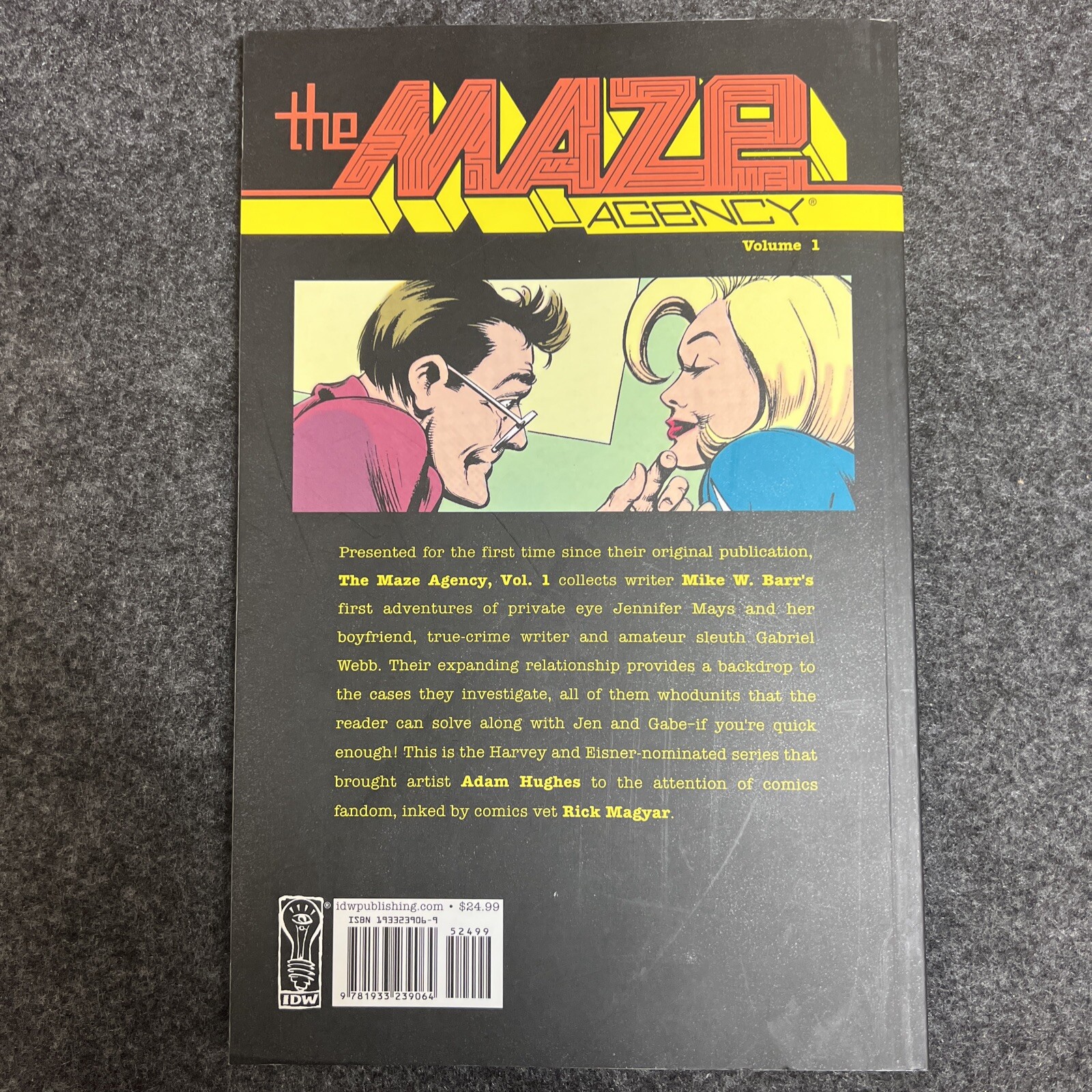 The Maze Agency Volume 1 Graphic Novel TPB Mike Barr Adam Hughes