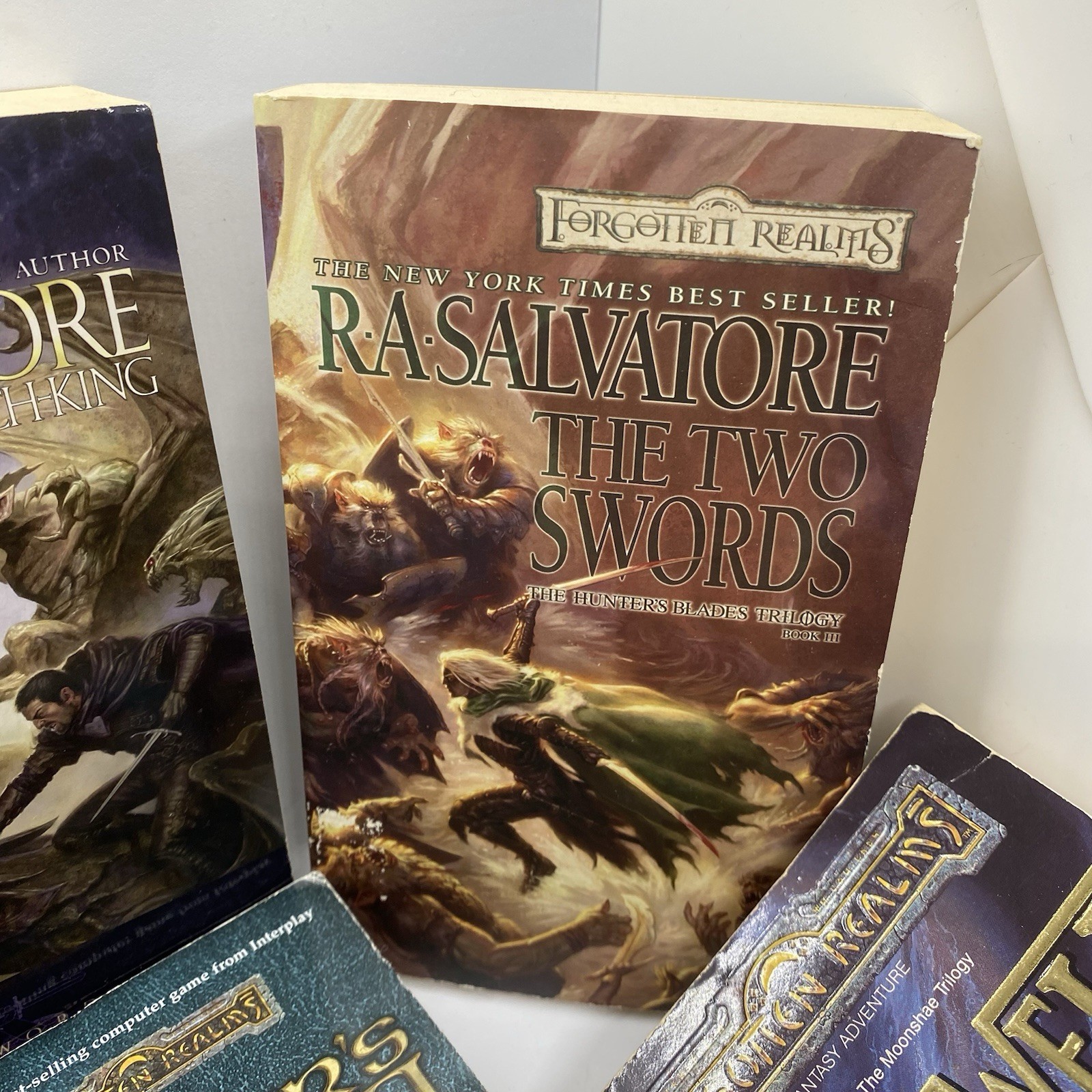 Forgotten Realms Book Lot 10 R.A. Salvatore Mel Odom Douglas Niles Paperback
