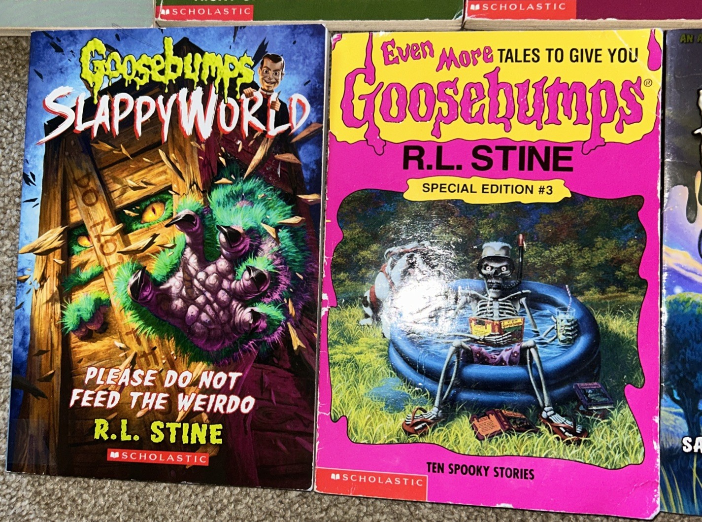 32 Vtg Goosebumps Books by RL Stine – See Pics & Description