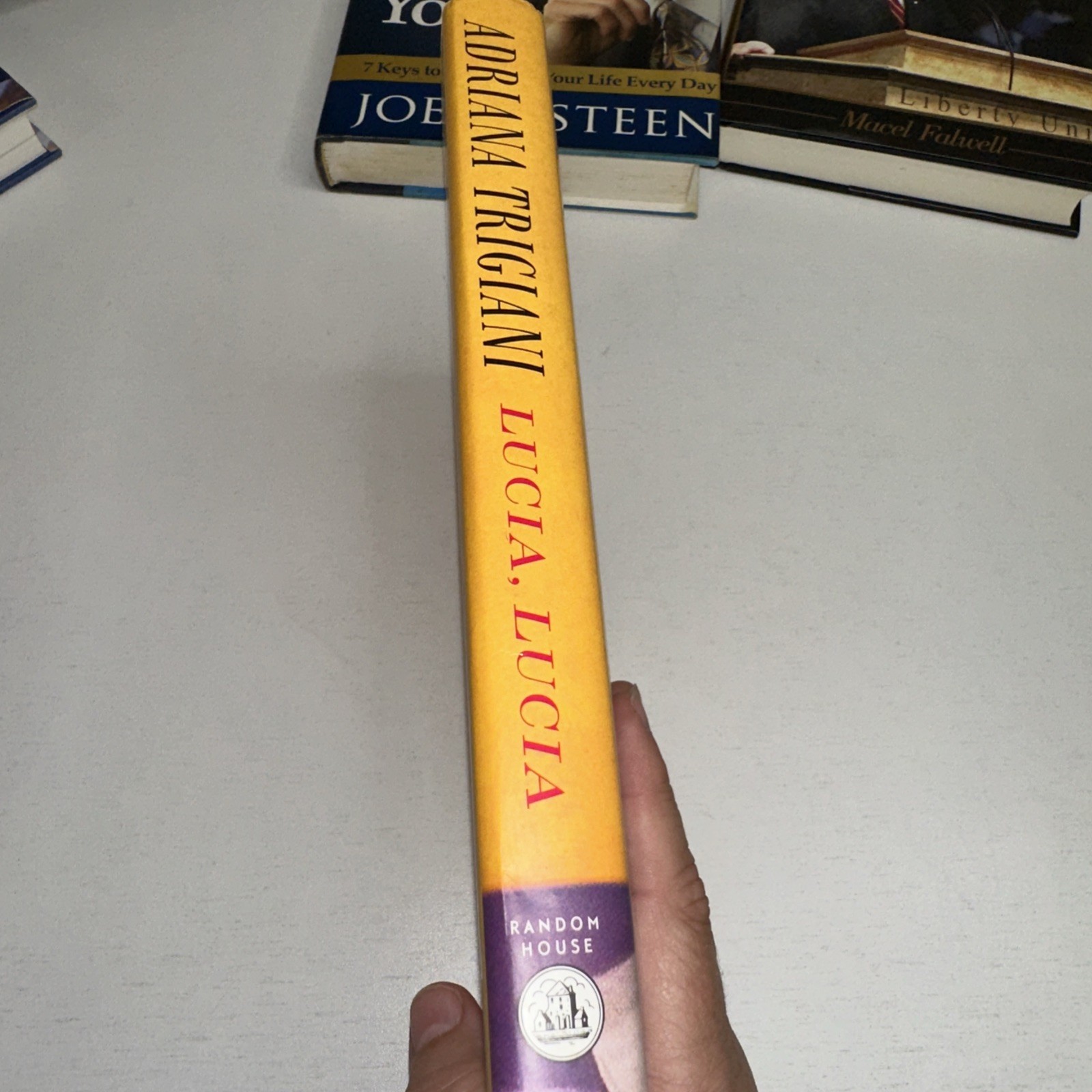 Lucia, Lucia: A Novel by Adriana Trigiani Signed 1st Edition