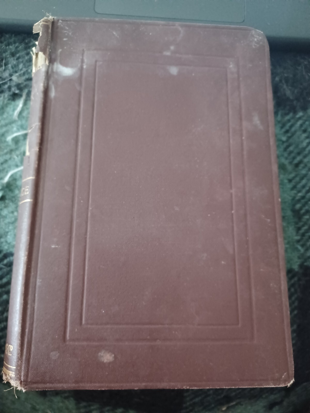 The Friendship of Books and other lectures by Rev F.D. Maurice 1889 Hardcover