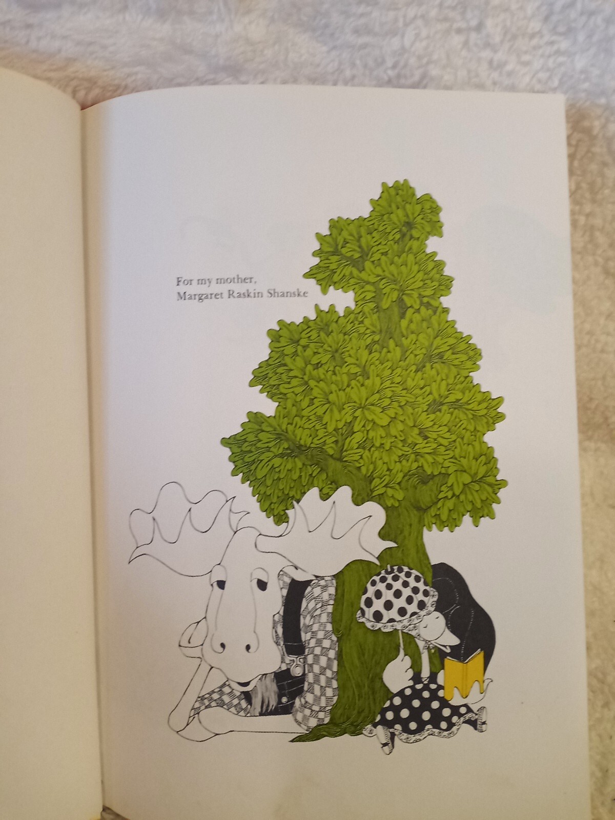 Moose Goose and Little Nobody by Ellen Raskin 1974 Parents Magazine Press HC