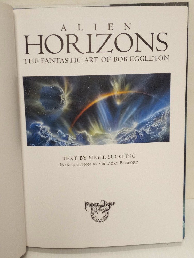 Alien Horizons: The Fantastic Art of Bob Eggleton-First Edition-1995