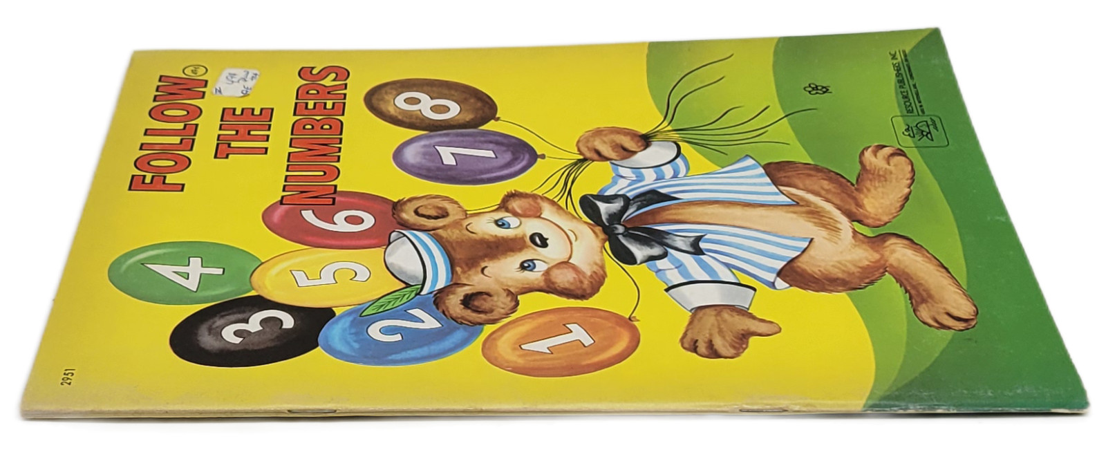 Vintage Resource Publishers Follow The Numbers Coloring Book