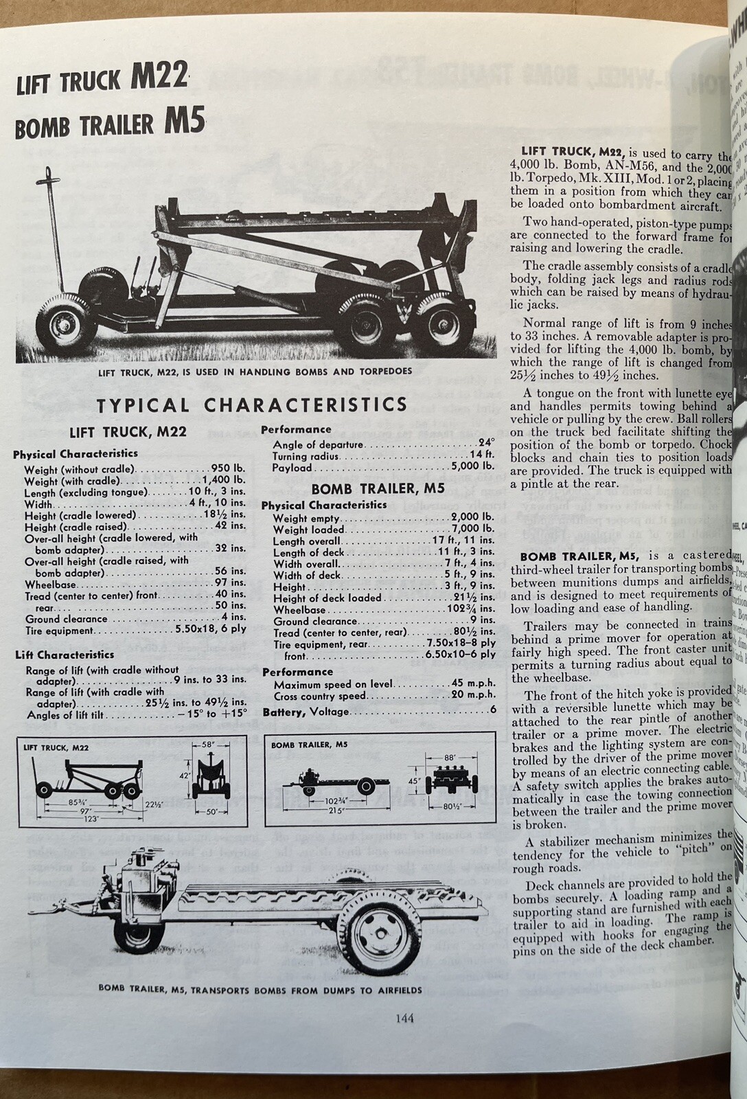U.S. MILITARY VEHICLES WORLD WAR II WWII BOOK BICYCLES SCOOTERS MOTORCYCLES TANK
