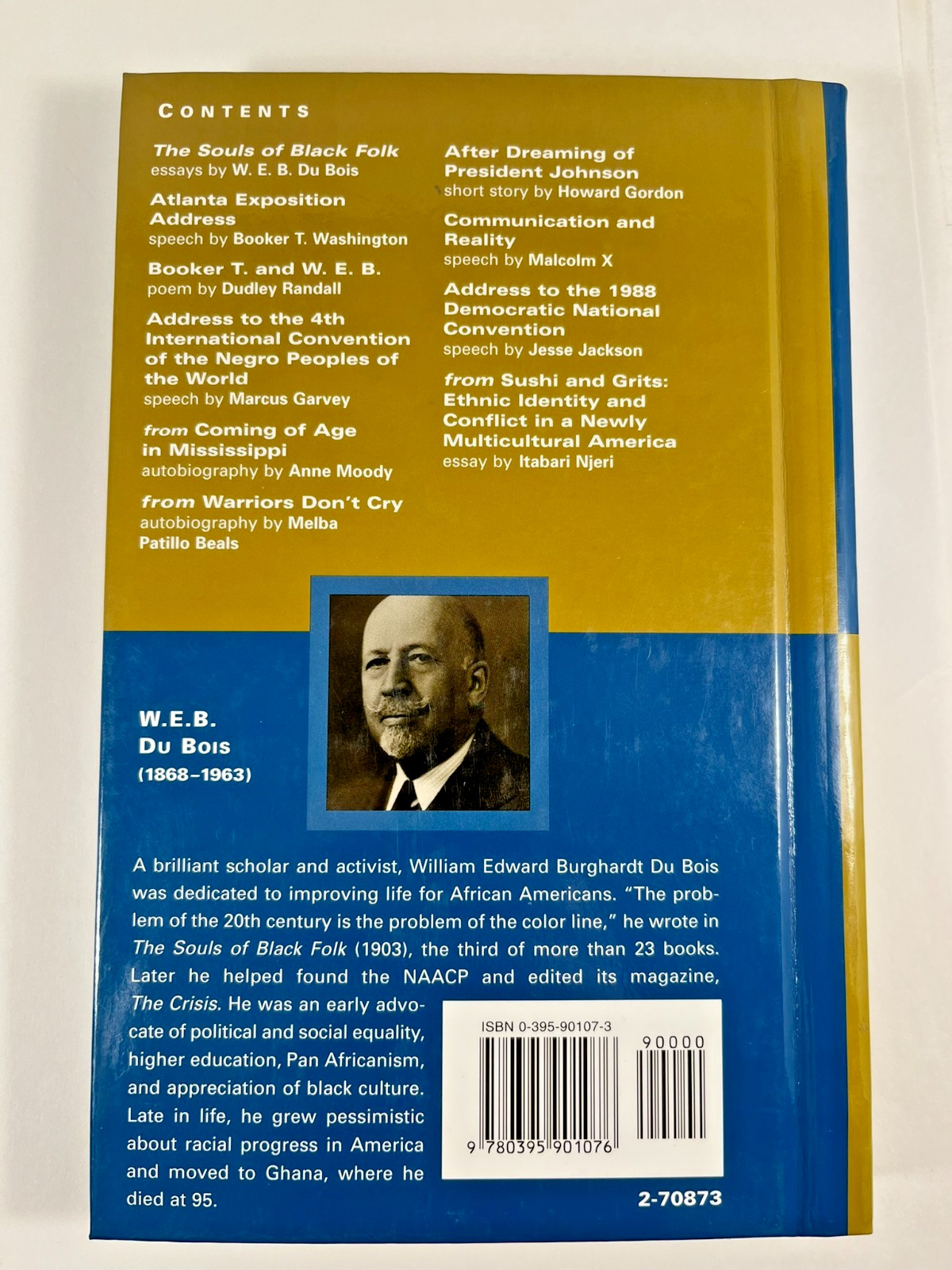 Souls of Black Folks and Related Readings by W.E.B. Du Bois 2004 Lot of 15