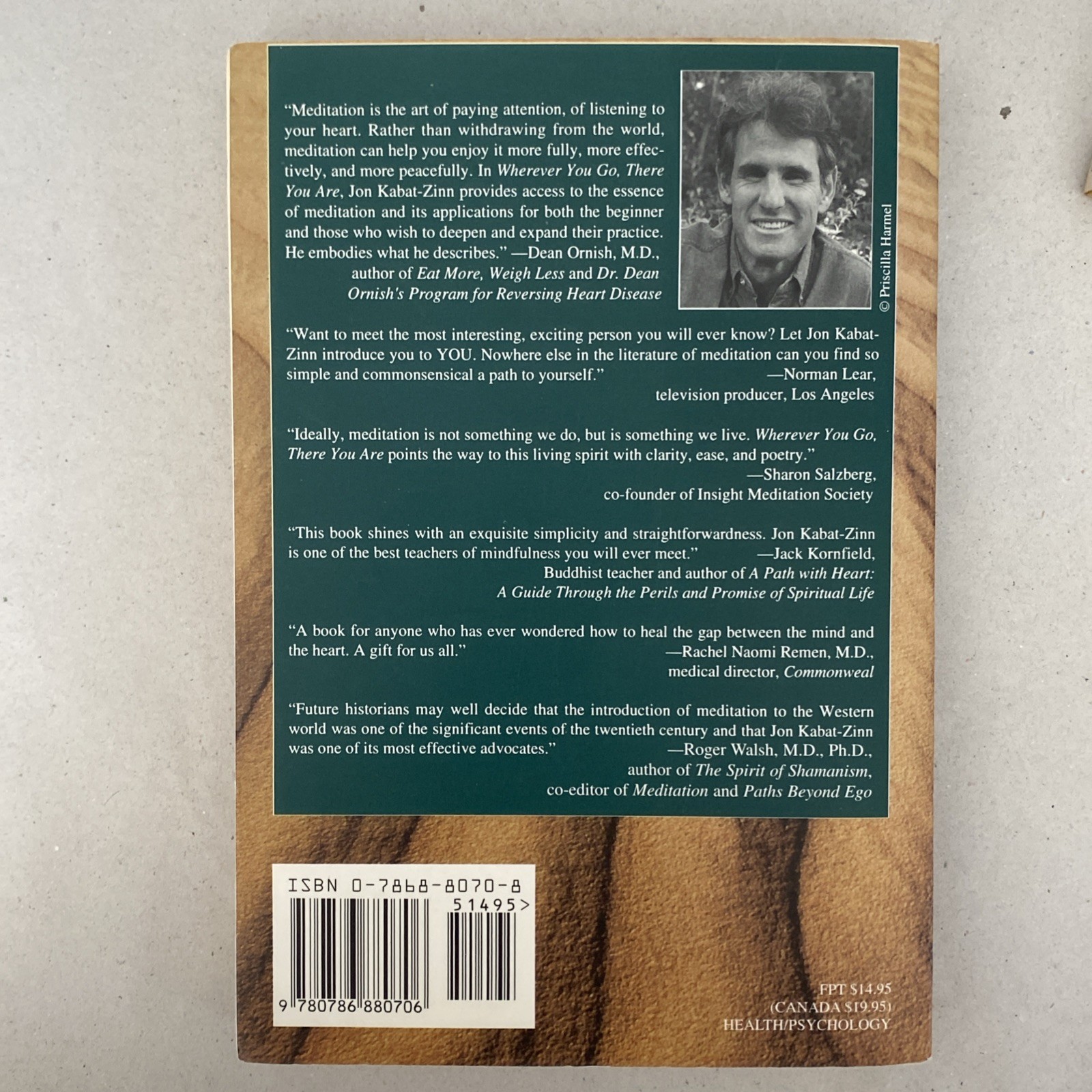 Jon Kabat-Zinn Mindfulness Lot 2x Full Catastrophe Living Hermann Hesse Jamison