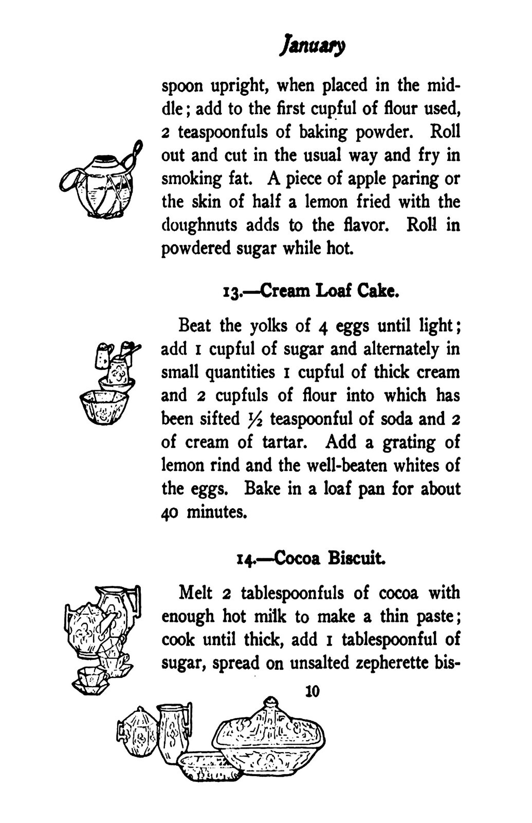 „1904“ 365 Cakes and Cookies Vintage Cook Book 179 Pages