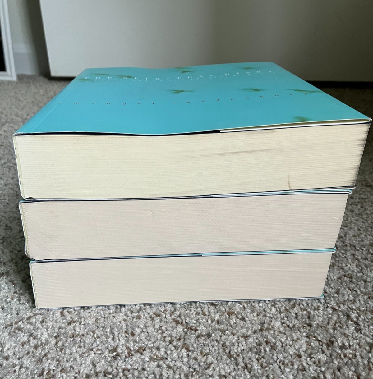 The Spiritual Diaries by Emanuel Swedenborg (Volumes 1-3) Paperback Set