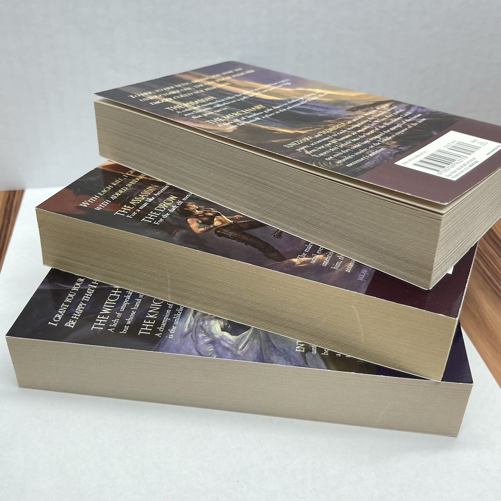 THE SELLSWORDS Trilogy by RA SALVATORE 3 Book Box Gift Set FORGOTTEN REALMS