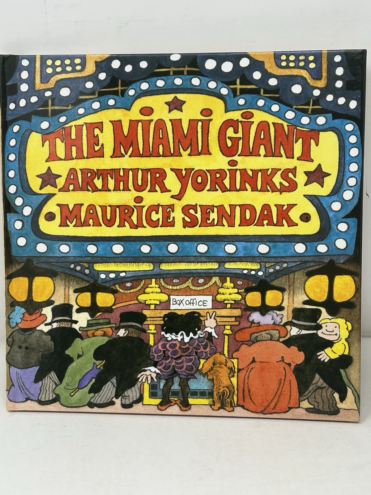 THE MIAMI GIANT by Arthur Yorinks & Maurice Sendak 1st Ed HC DJ 1995 vTG