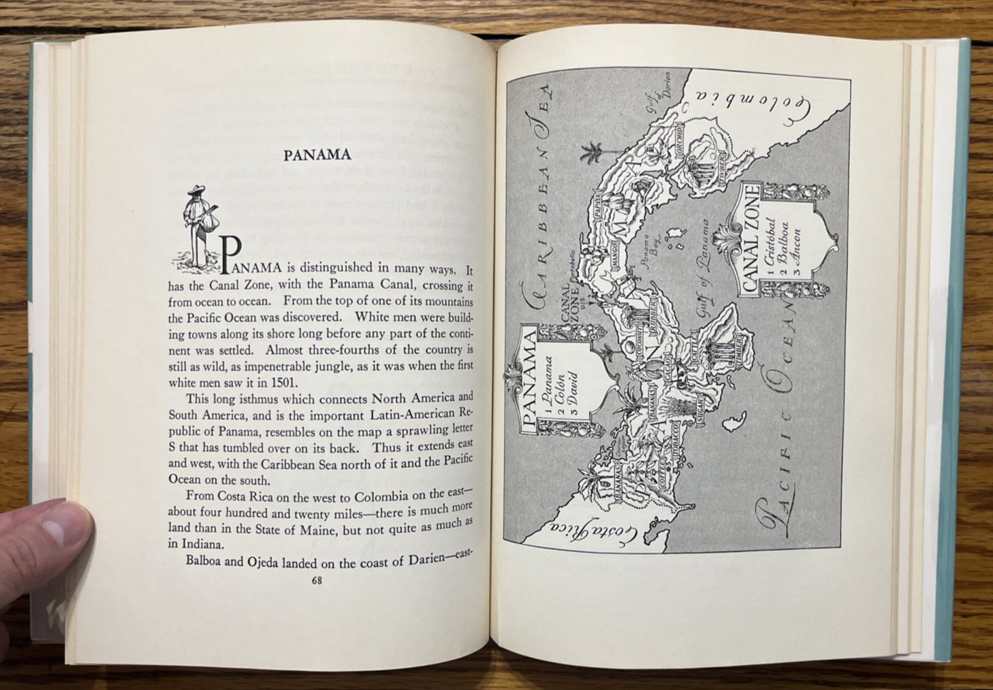 Picture Map Geography Mexico, Central America and the West Indies, Vernon Quinn