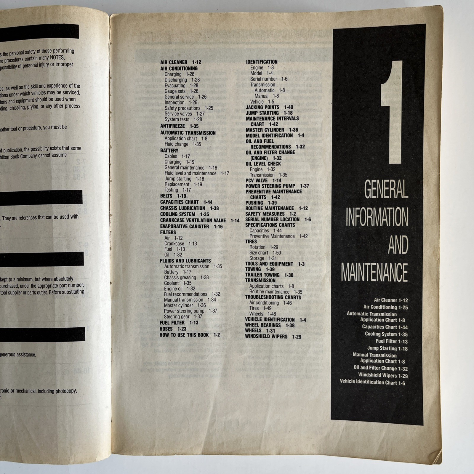 Chilton’s General Motors 1985-922 Repair Manual Pontiac Chilton Grand Am Ex-Lib