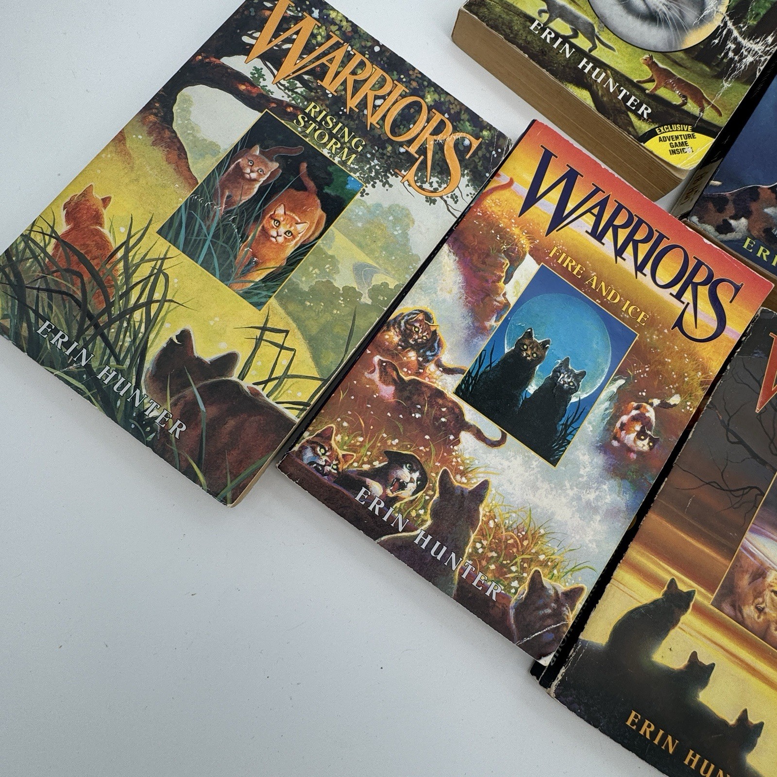 Warriors Erin Hunter Book Lot Of 17 Mixed Hardcover Paperback Super Editions