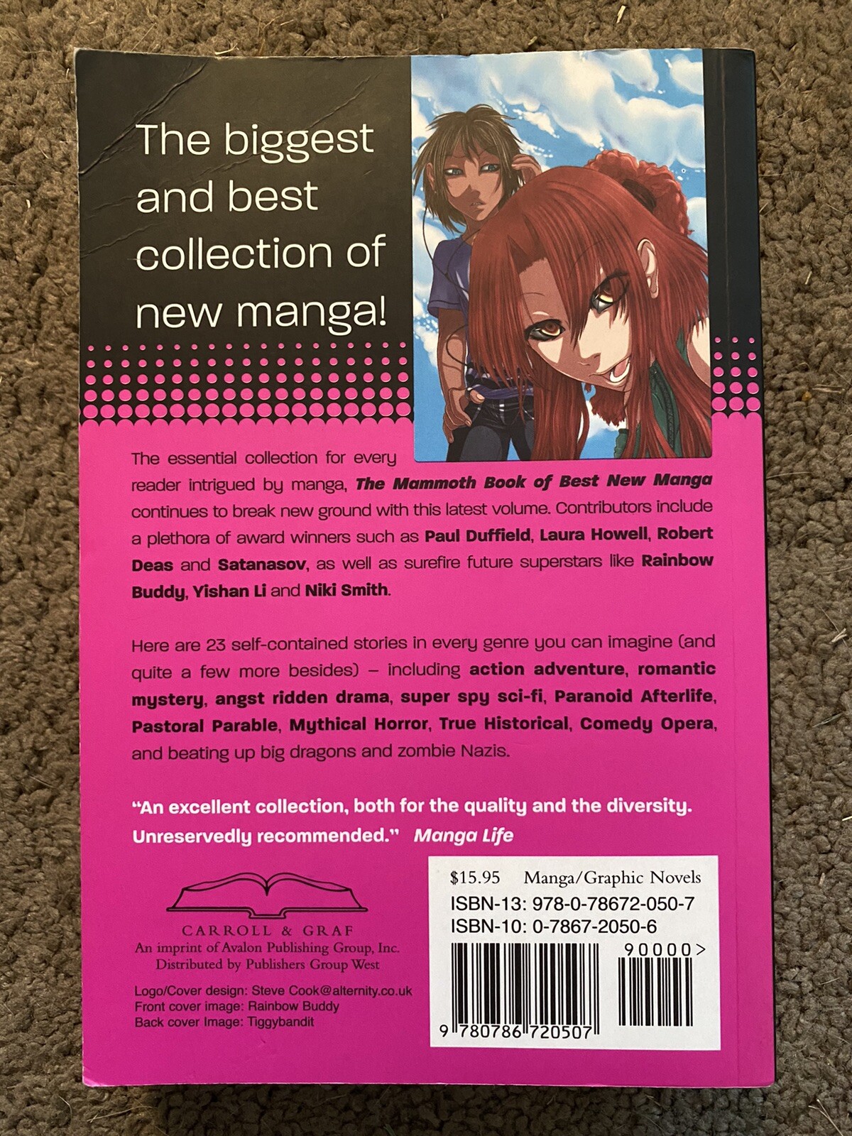 Mammoth Book Of Ser.: The Mammoth Book of Best New Manga by Running Press Staff