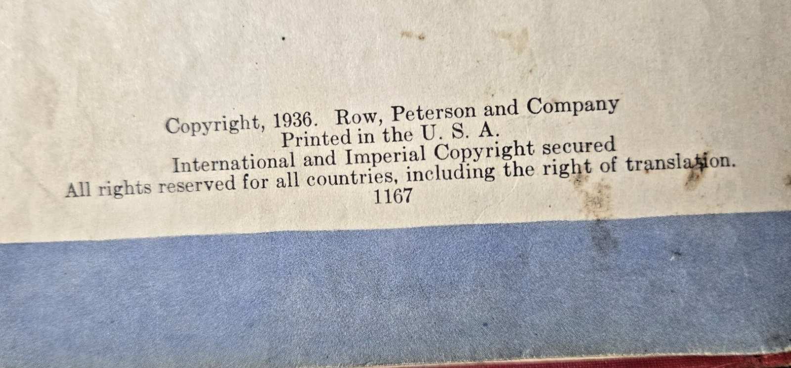 Antique early reader books Far Away Ports , Days in and Days out