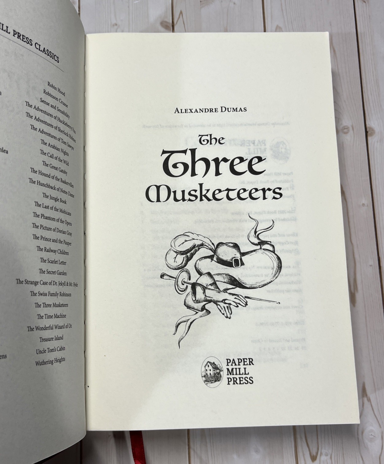 The Three Musketeers By Alexandre Dumas 1993 Paper Mill Press Imitation Leather