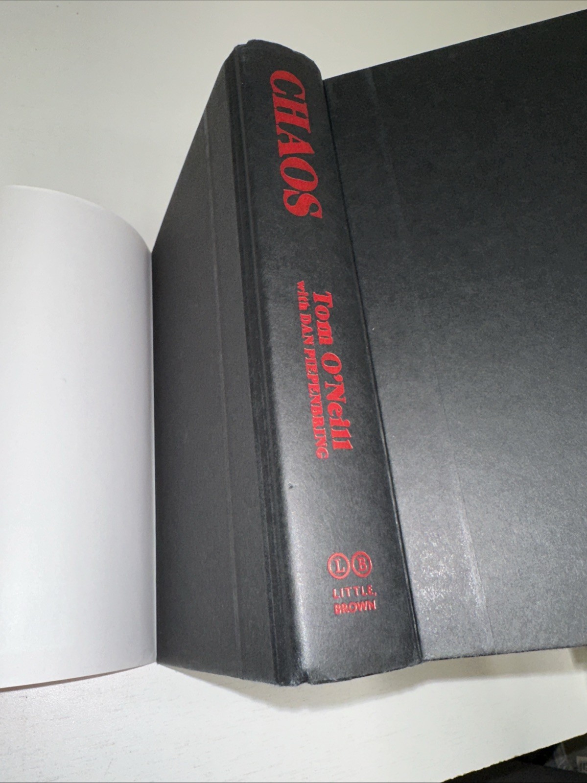 Chaos by Tom O’Neil 2019 First Ed HC Manson CIA Secret History of the Sixties