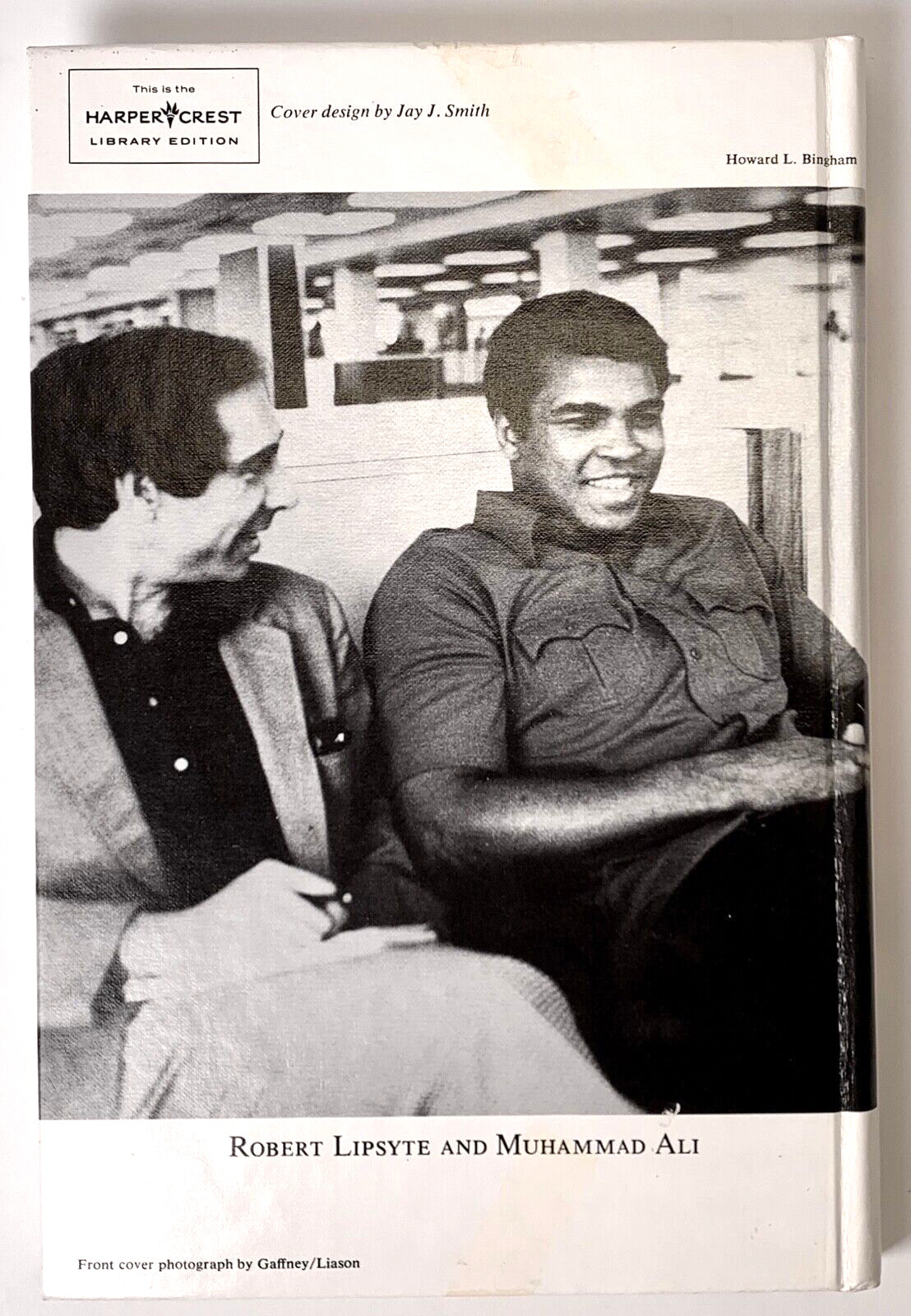 Free to Be Muhammad Ali, Robert Lipsyte, 1977 HCDJ in Mylar – Boxing