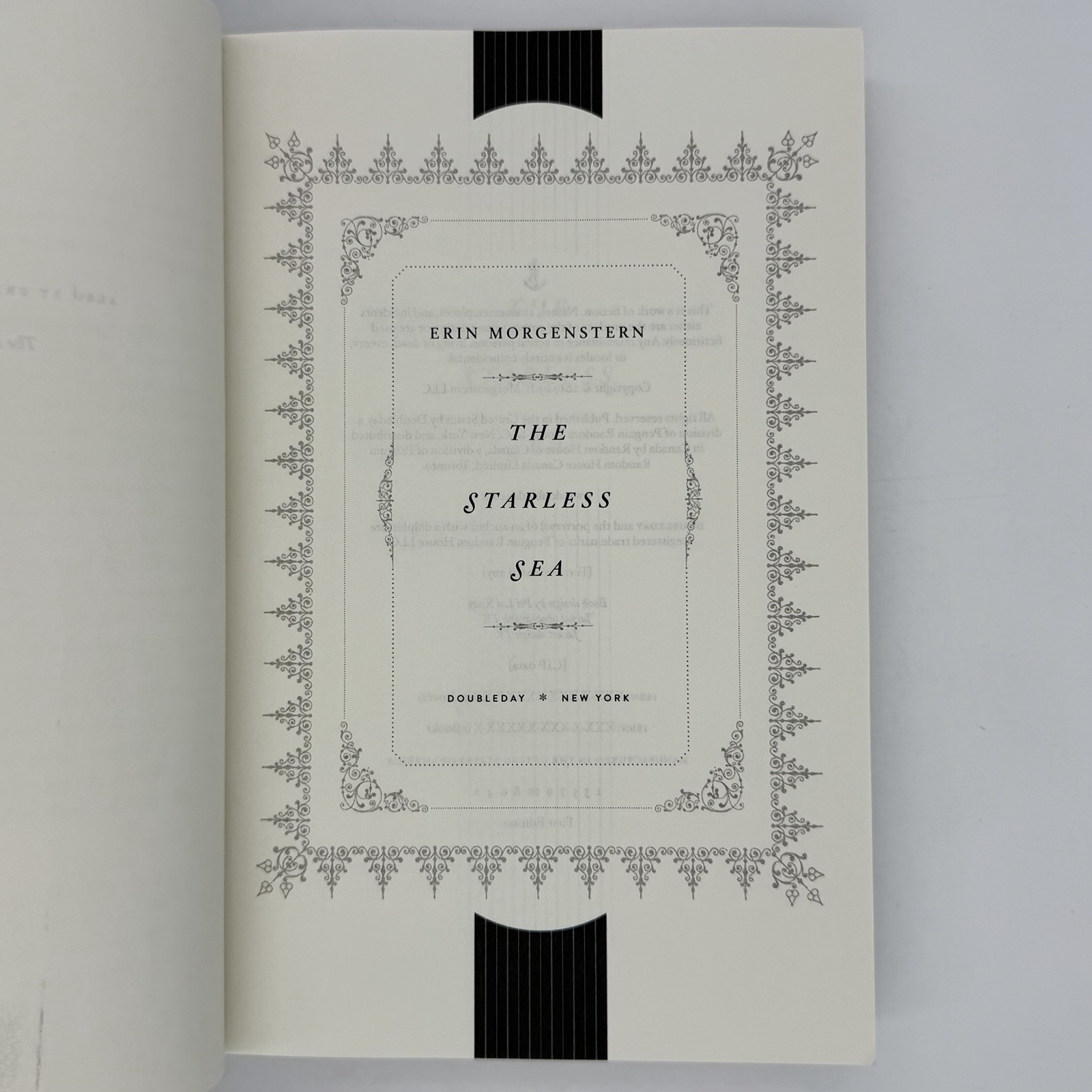 *ARC / Uncorrected Proof* The Starless Sea – Erin Morgenstern (Doubleday, 2019)
