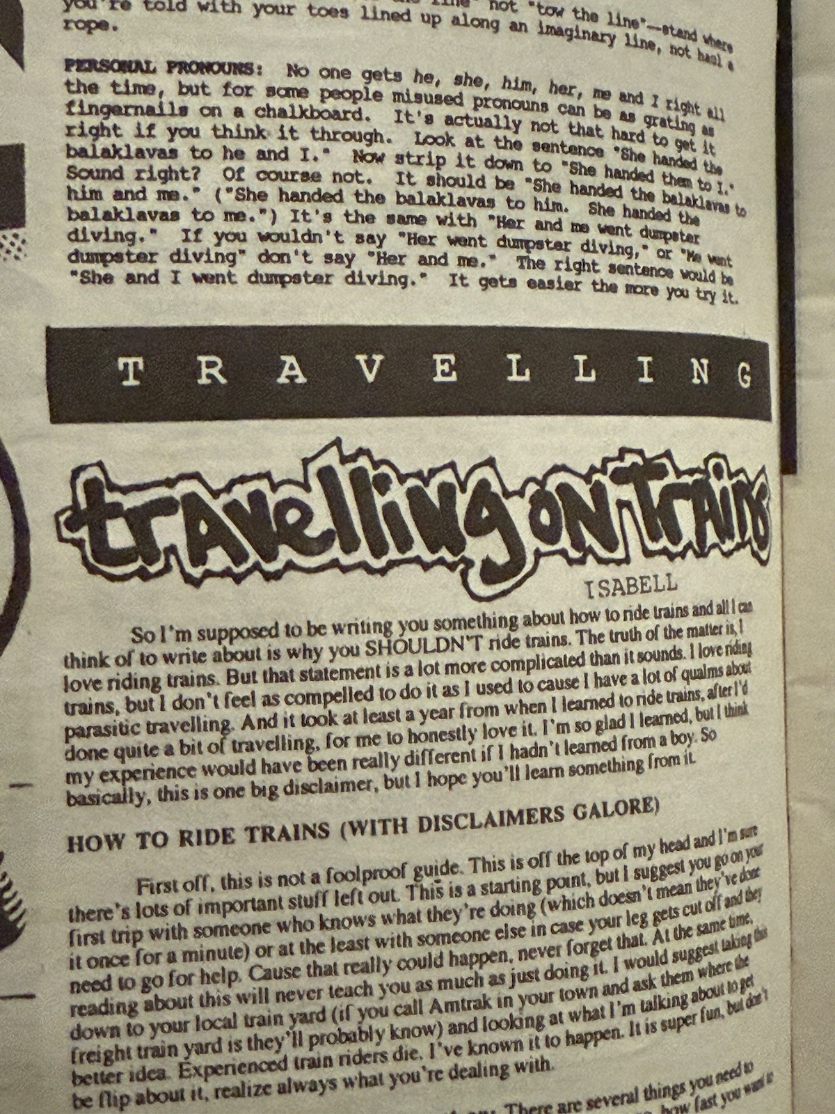 Punk Zine (2002) – D.I.Y. Guide II: Dismantling Capitalism… CrimethInc. 56 pages