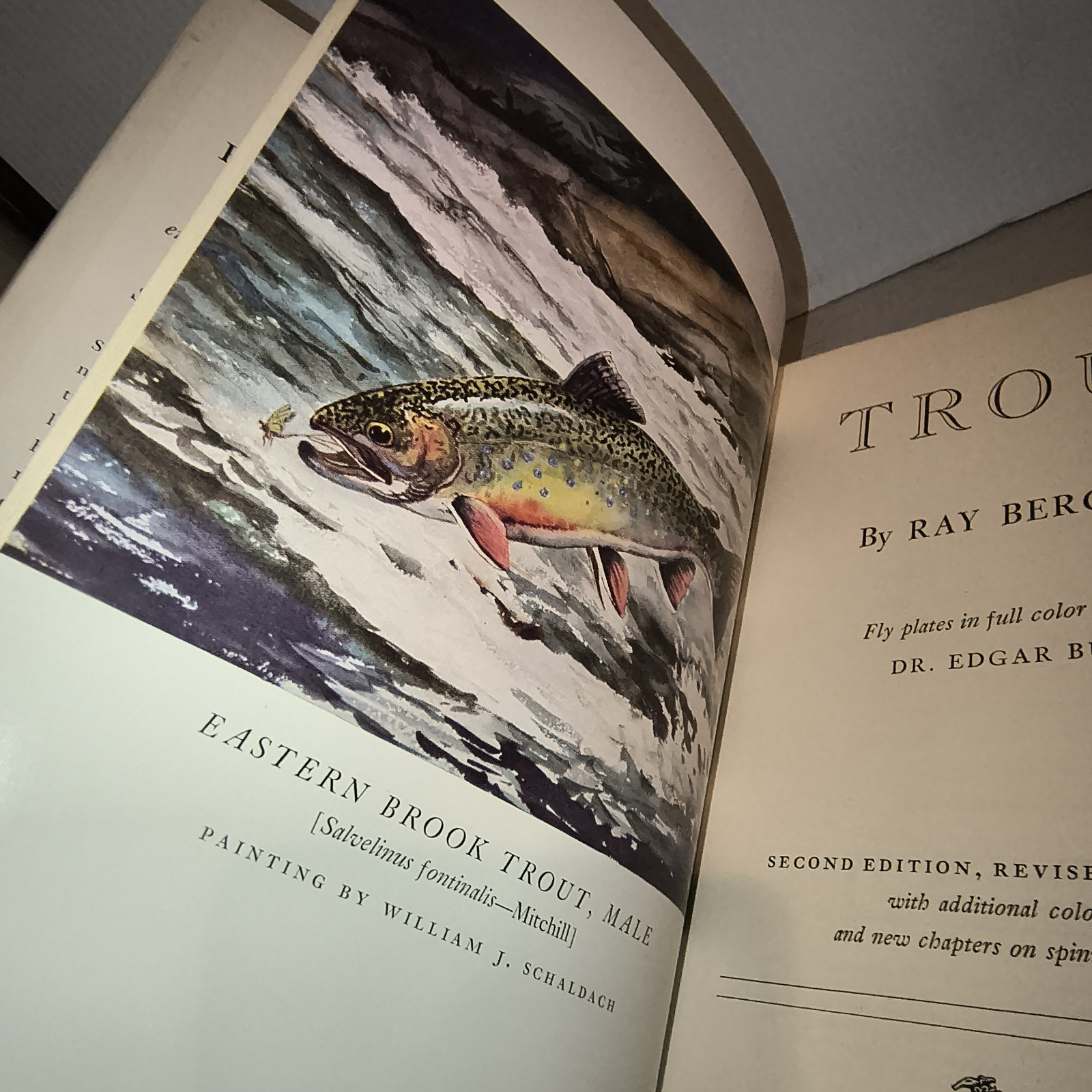 TROUT by Ray Bergman Alfred A. Knopf 1952 Hard Cover With Dust Jacket