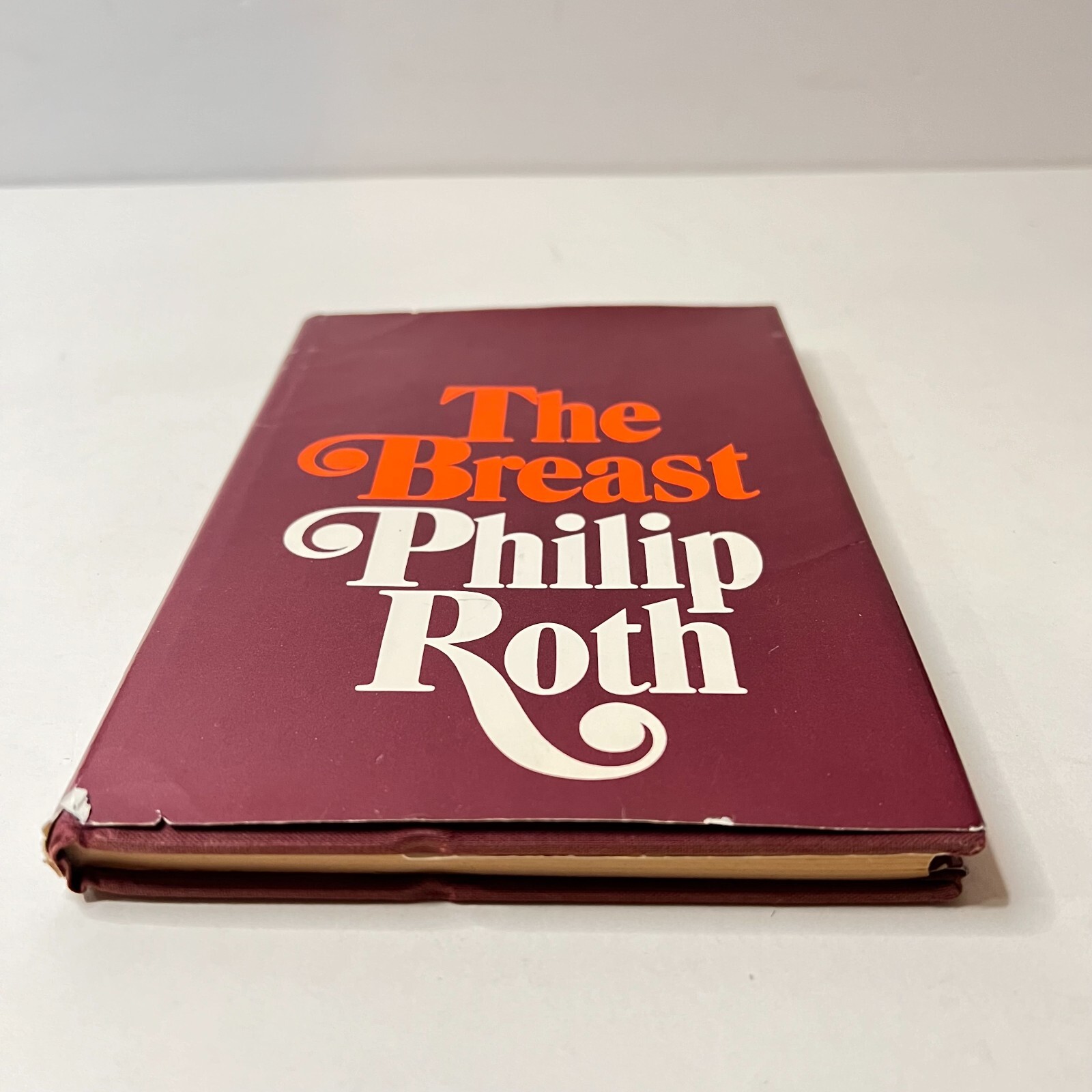 The Breast by Philip Roth 1972 Hardcover HCDJ 1st Edition
