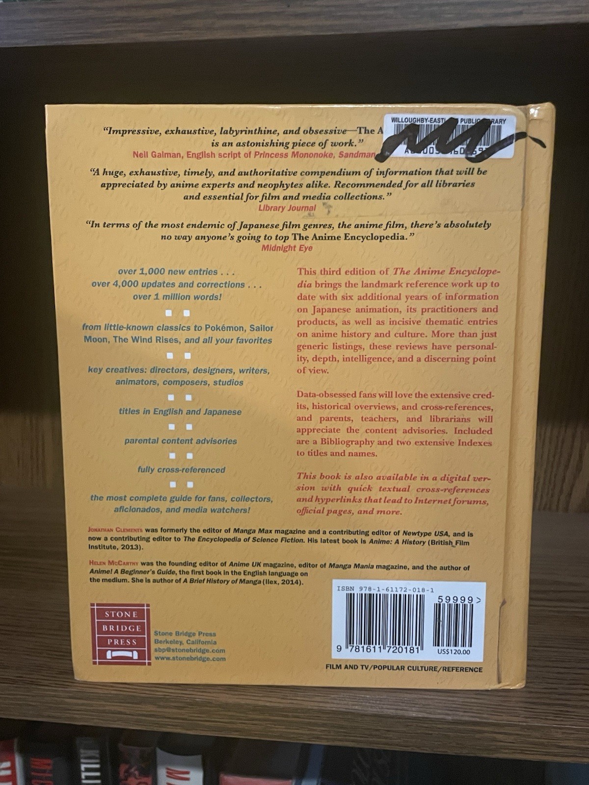 Anime Encyclopedia 3rd Revised Edition : A Century of Japanese Animation USED
