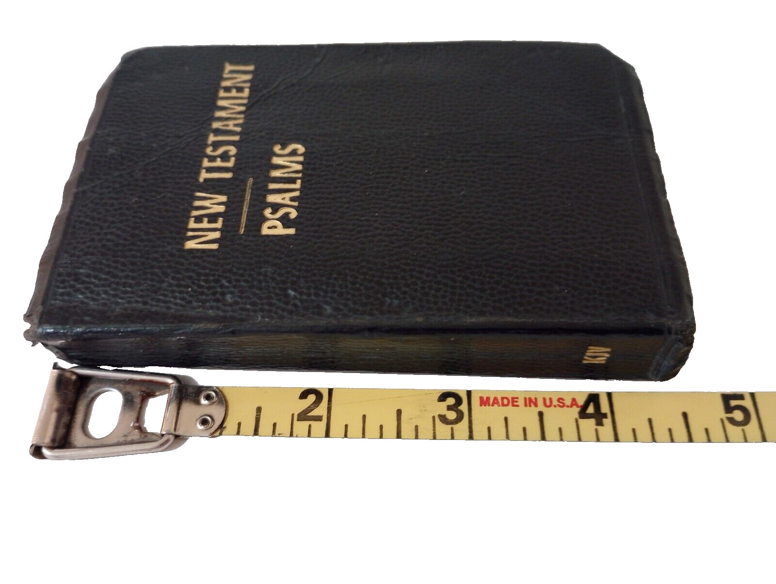 New Testament Psalms KJV American Bible Society Pocket Edition 1969