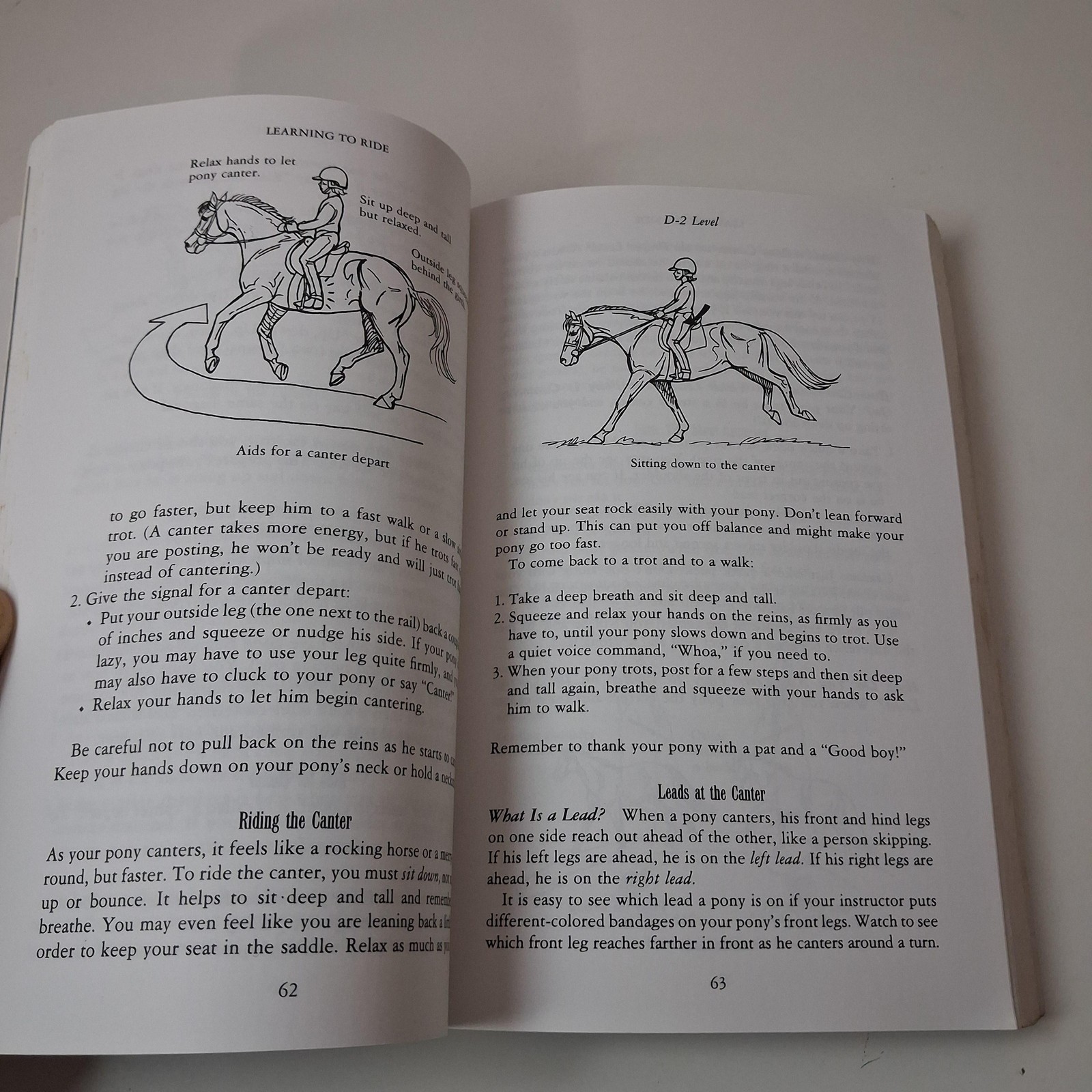 United States Pony Club Manual Of Horsemanship Susan E Harris Howell PB 1994