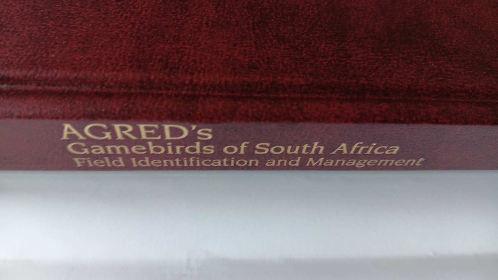 AGRED’s Gamebirds of South Africa : Field Identification and Management